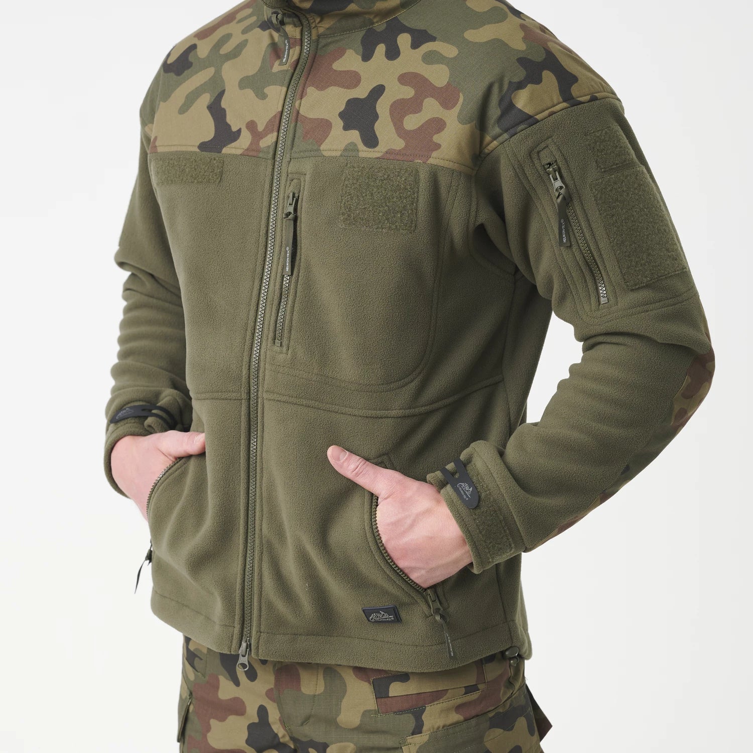Helikon-Tex INFANTRY mikina Fleece, Black – detail 3