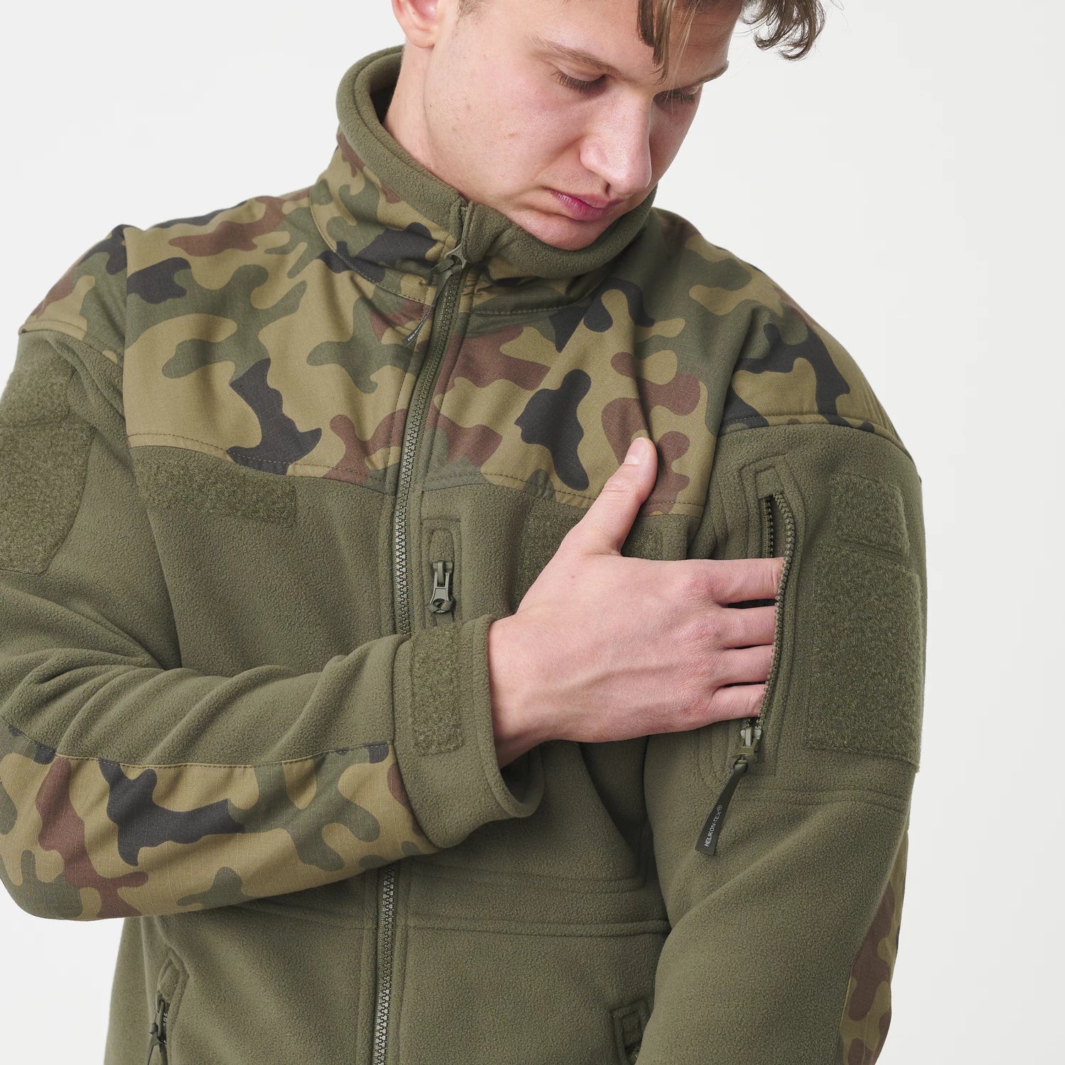 Helikon-Tex INFANTRY mikina Fleece, Black – detail 5