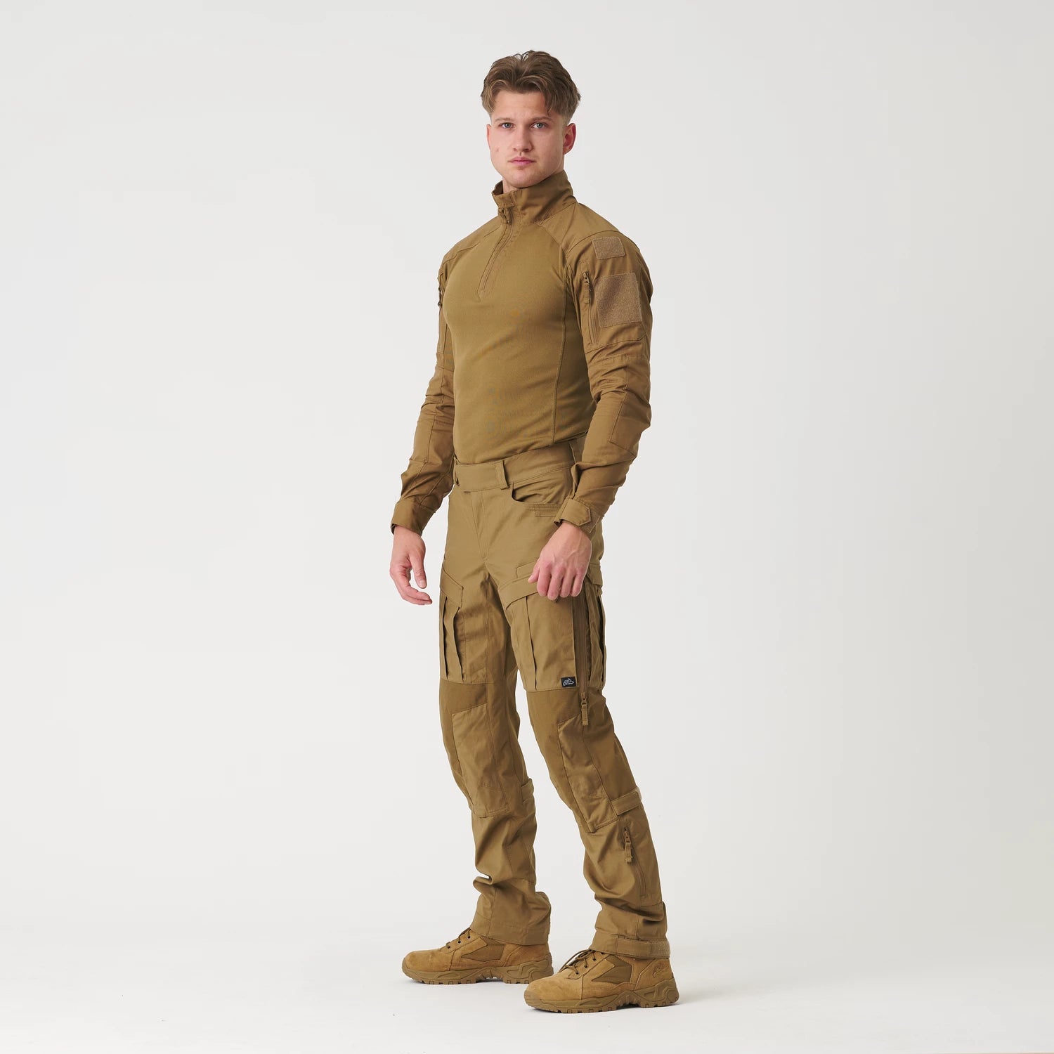 Helikon-Tex MCDU Combat Shirt nátelník taktický NyCo Ripstop, multicam/coyote – detail 1