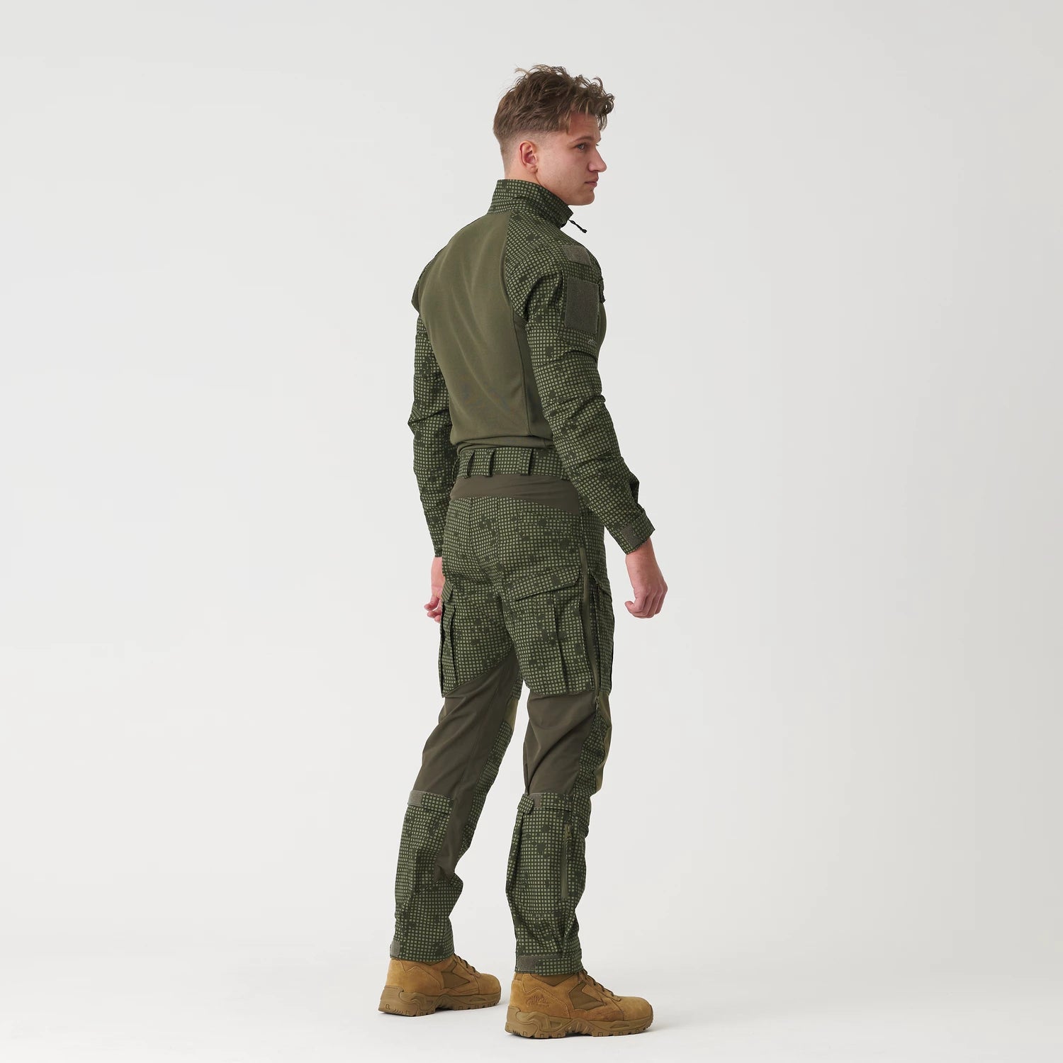 Helikon-Tex MCDU Combat tričko, US Woodland – detail 4