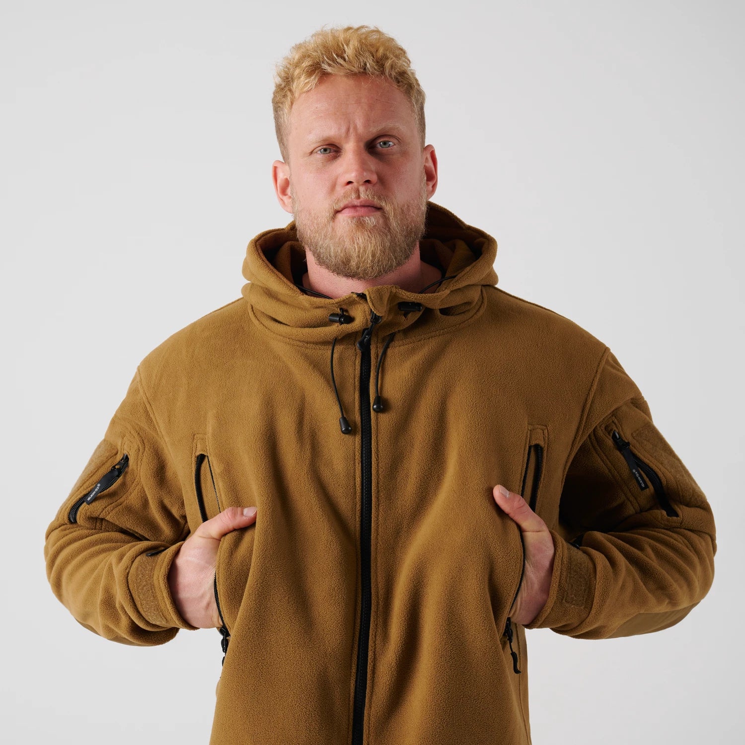 Helikon-Tex PATRIOT mikina Double Fleece, Shadow Grey – detail 3