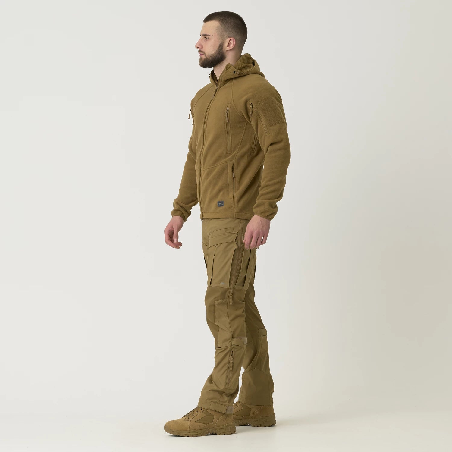 Helikon-Tex Patriot Mk 2 bunda Hybridný fleece, čierna – detail 1