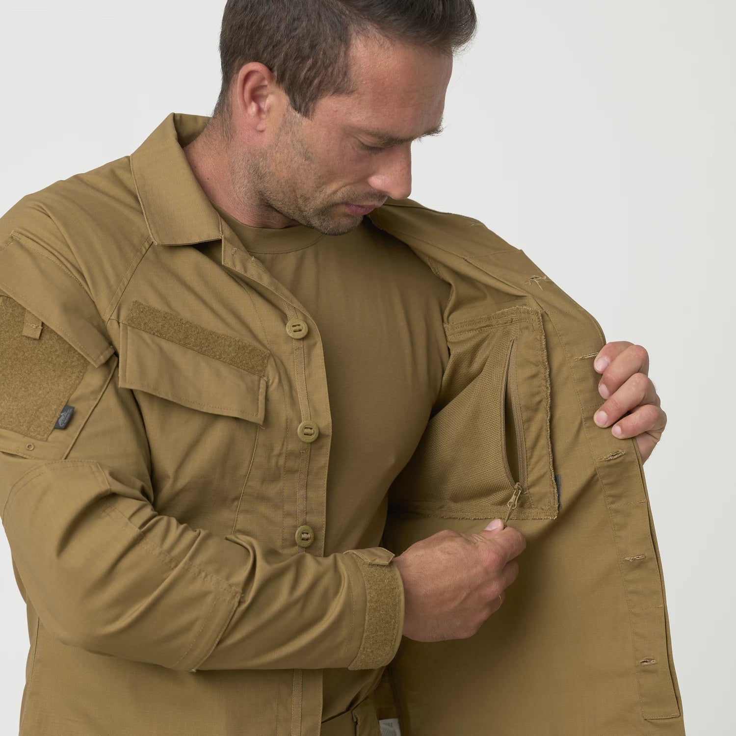 Helikon-Tex Raid blúza Ripstop, čierna – detail 7