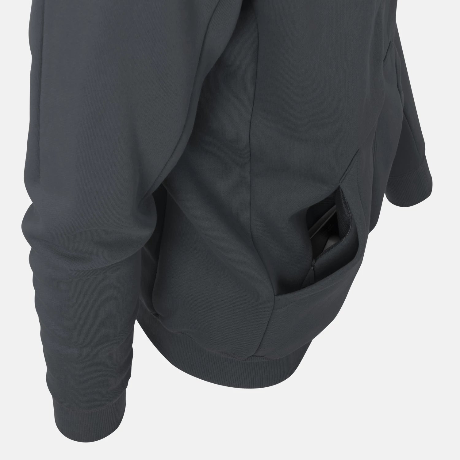 Helikon-Tex Urban Tactical lite mikina, čierna – detail 2