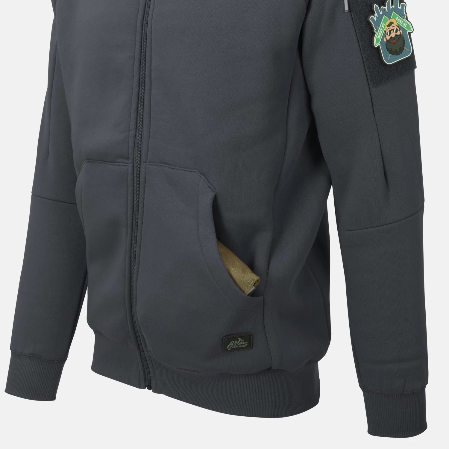 Helikon-Tex Urban Tactical lite mikina, čierna – detail 3