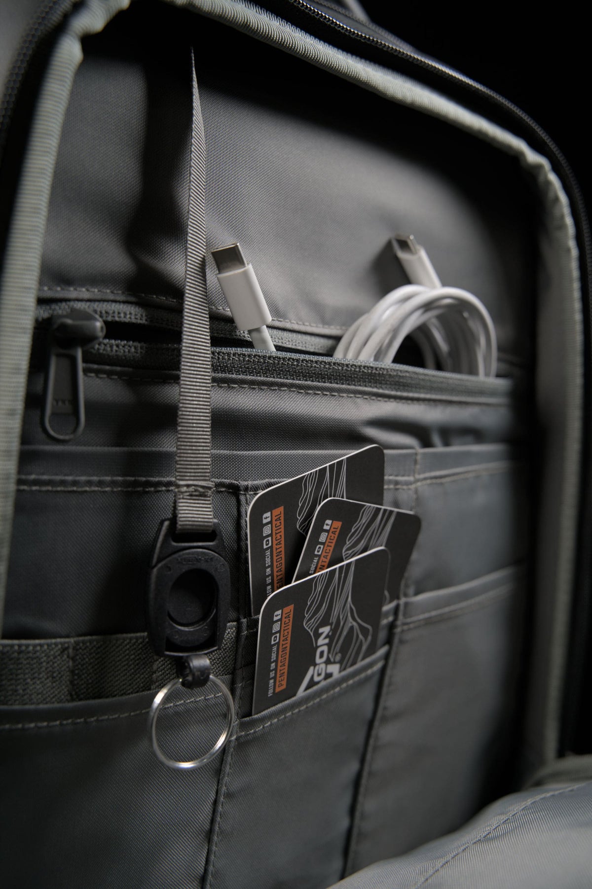Pentagon Consul zaino 27L, grigio scuro