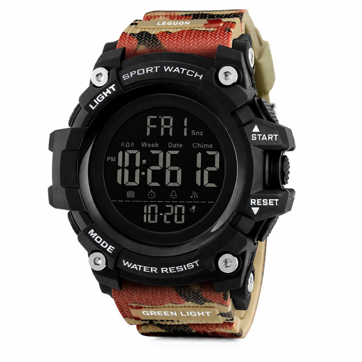 Leguon Strikewatch orologio, camo