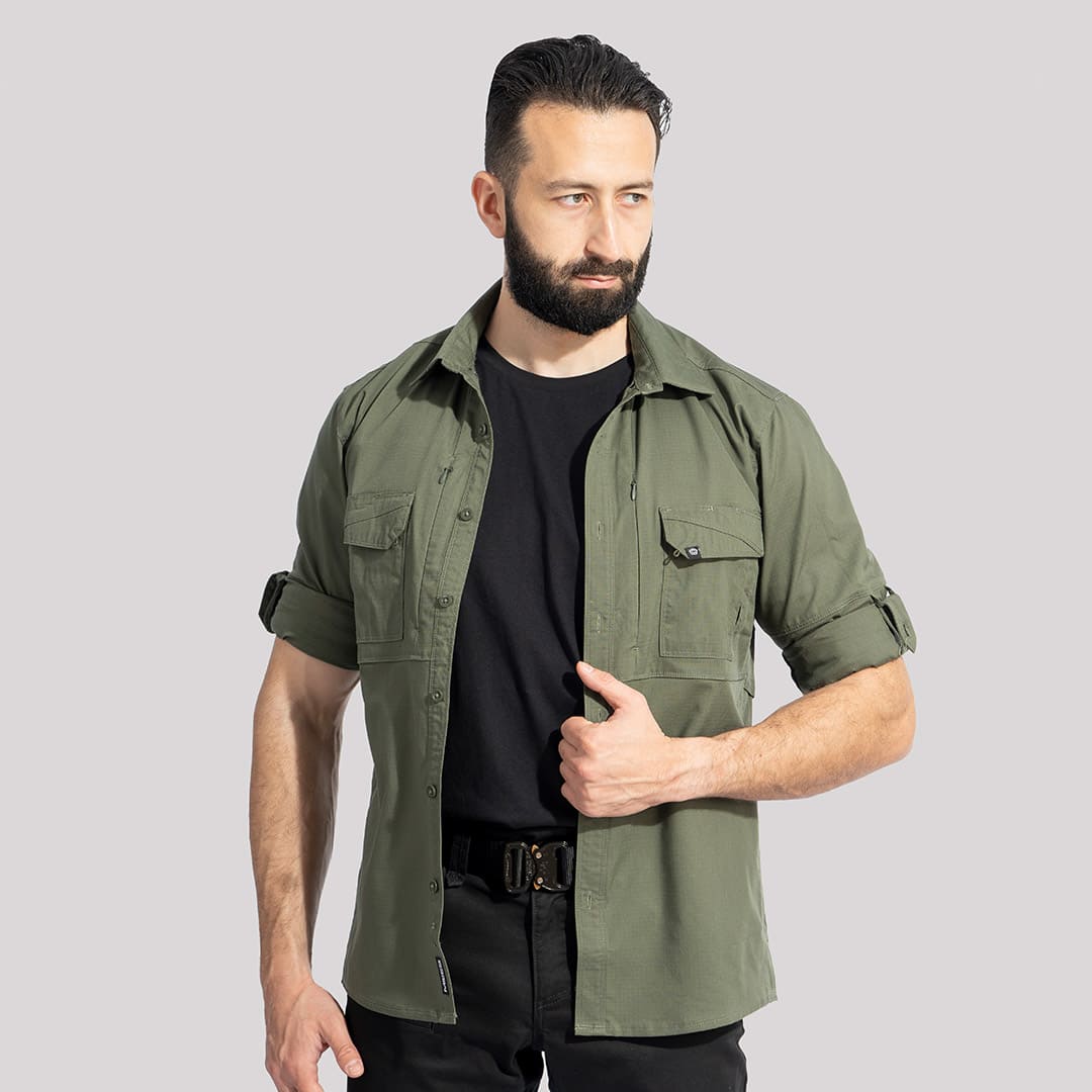 Pentagon Plato camicia, grigio