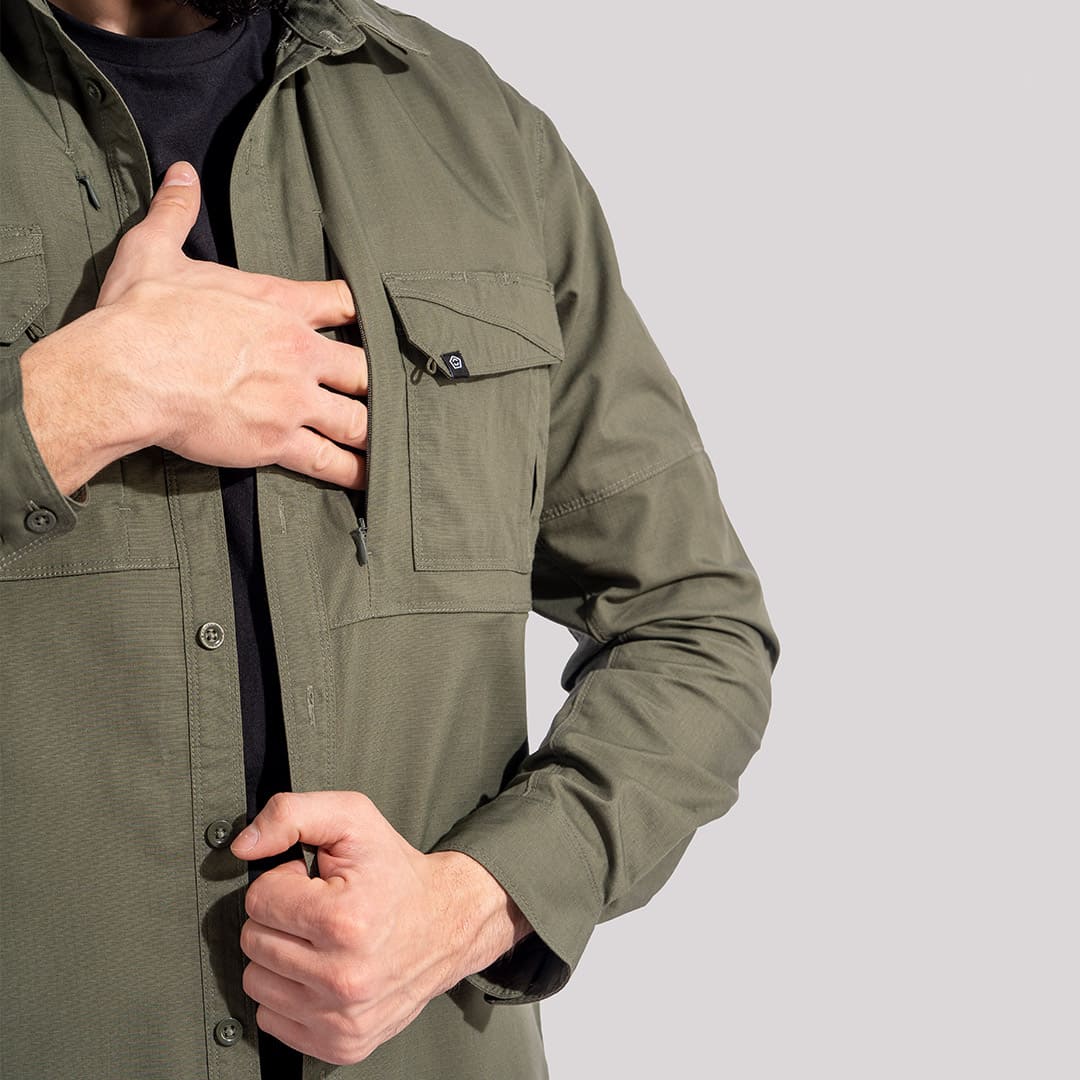 Pentagon Plato camicia, grigio