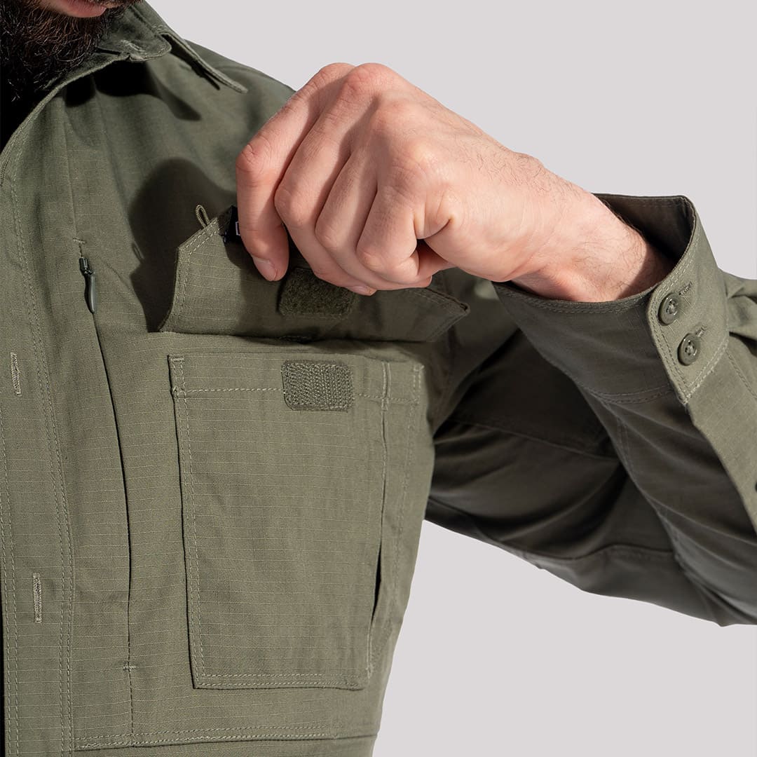 Pentagon Plateau camicia, kaki