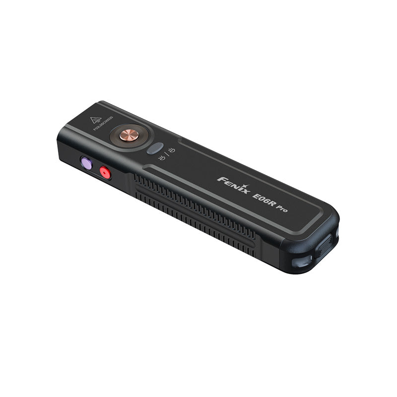 Fenix E06R PRO nabíjateľná EDC baterka, čierna
