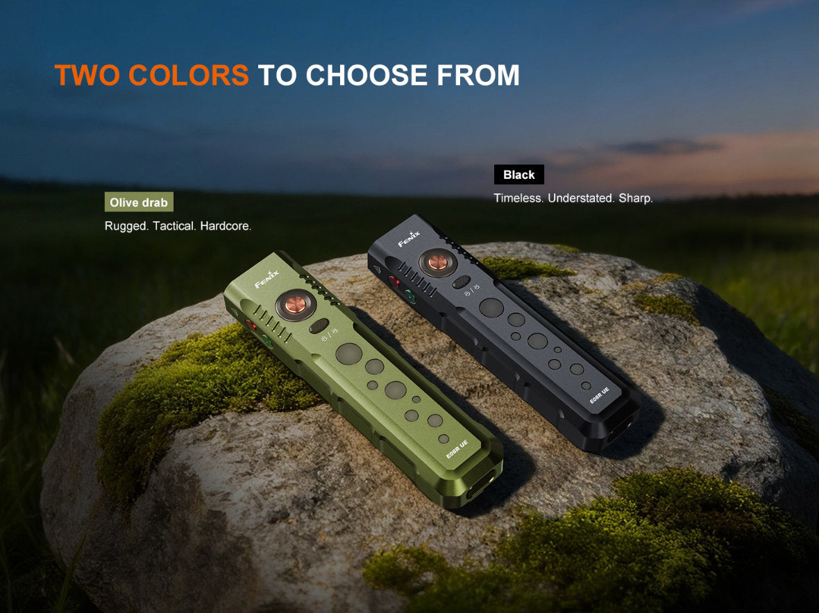 Fenix E08R UE nabíjateľné svietidlo, zelená