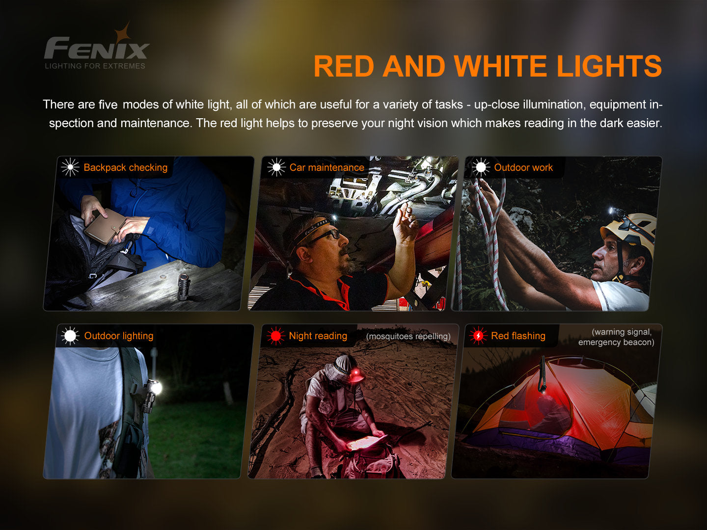 Fenix HM51R Ruby V3.0 nabíjateľná čelovka, celočierna