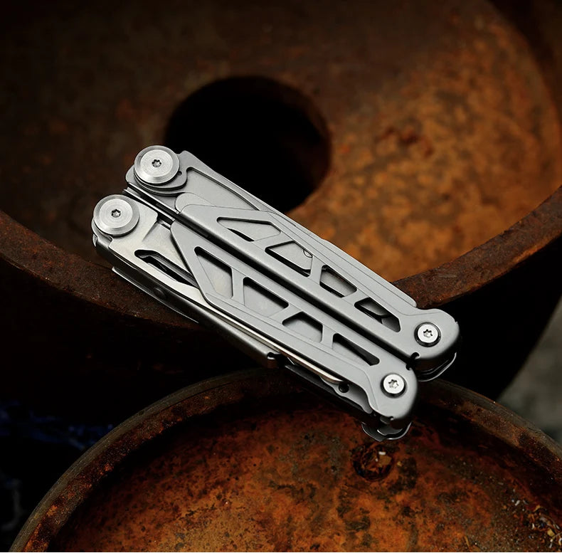 Leguon Tenax pinza multifunzione 16 in 1, argento