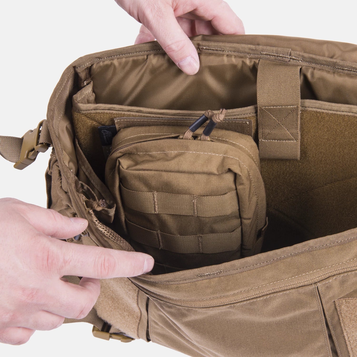Helikon-Tex Molle Insert adaptér 3 na suchý zips, coyote – detail 2