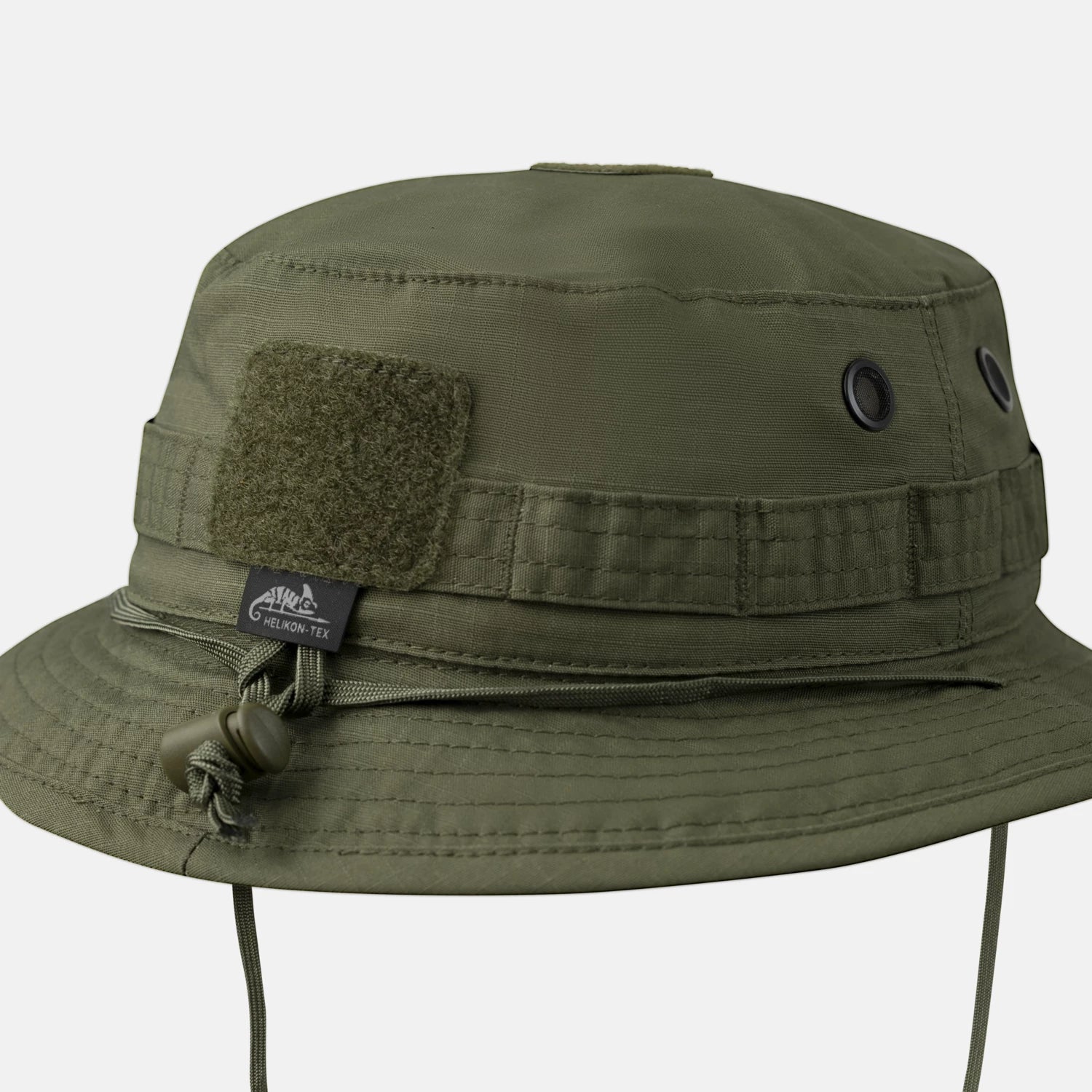 Helikon-Tex BOONIE MK2 klobúk PolyCotton Stretch Ripstop, PL Woodland – detail 1