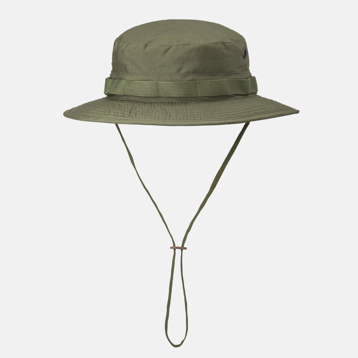 Helikon-Tex BOONIE klobúk PolyCotton Ripstop, olivová – detail