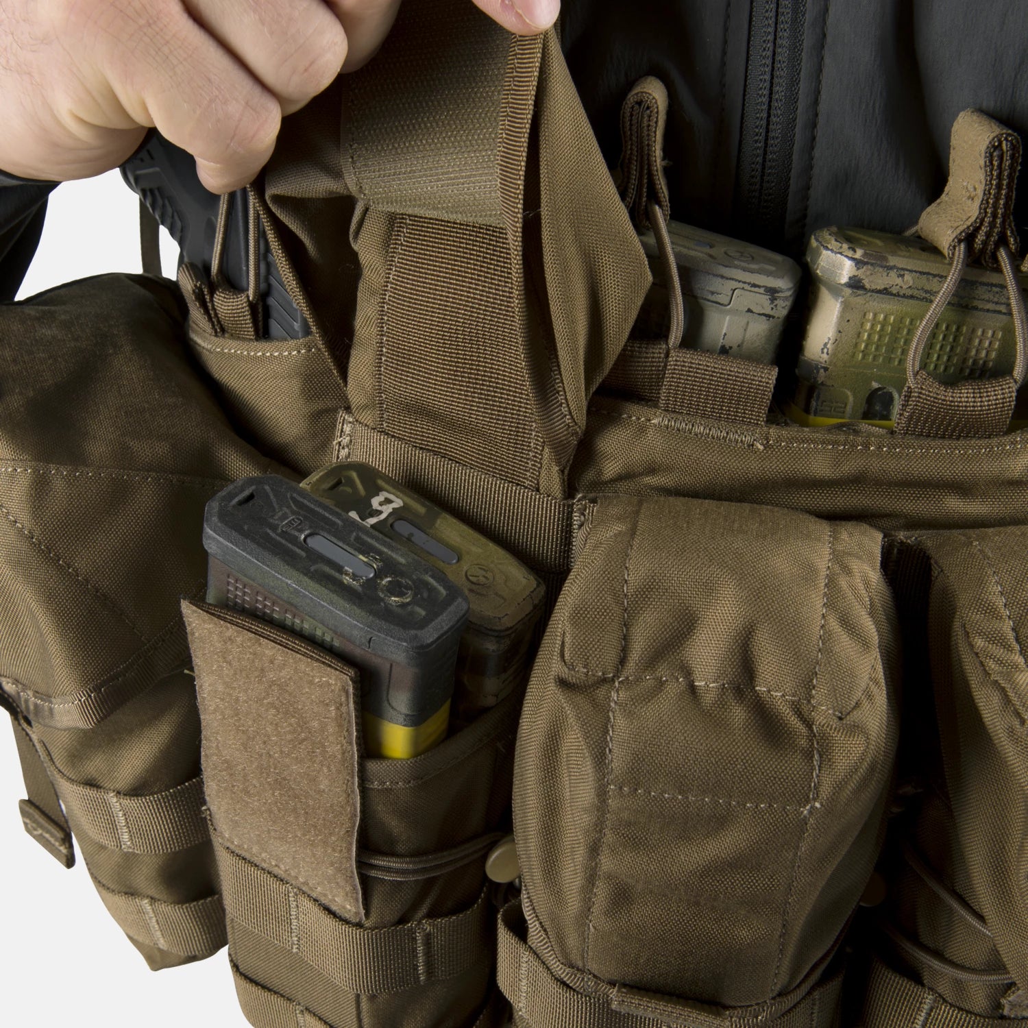 Helikon-Tex Guardian Chest Rig® univerzálna platforma na nosenie zásoby munície a vybavenia, Olive Green – detail 8
