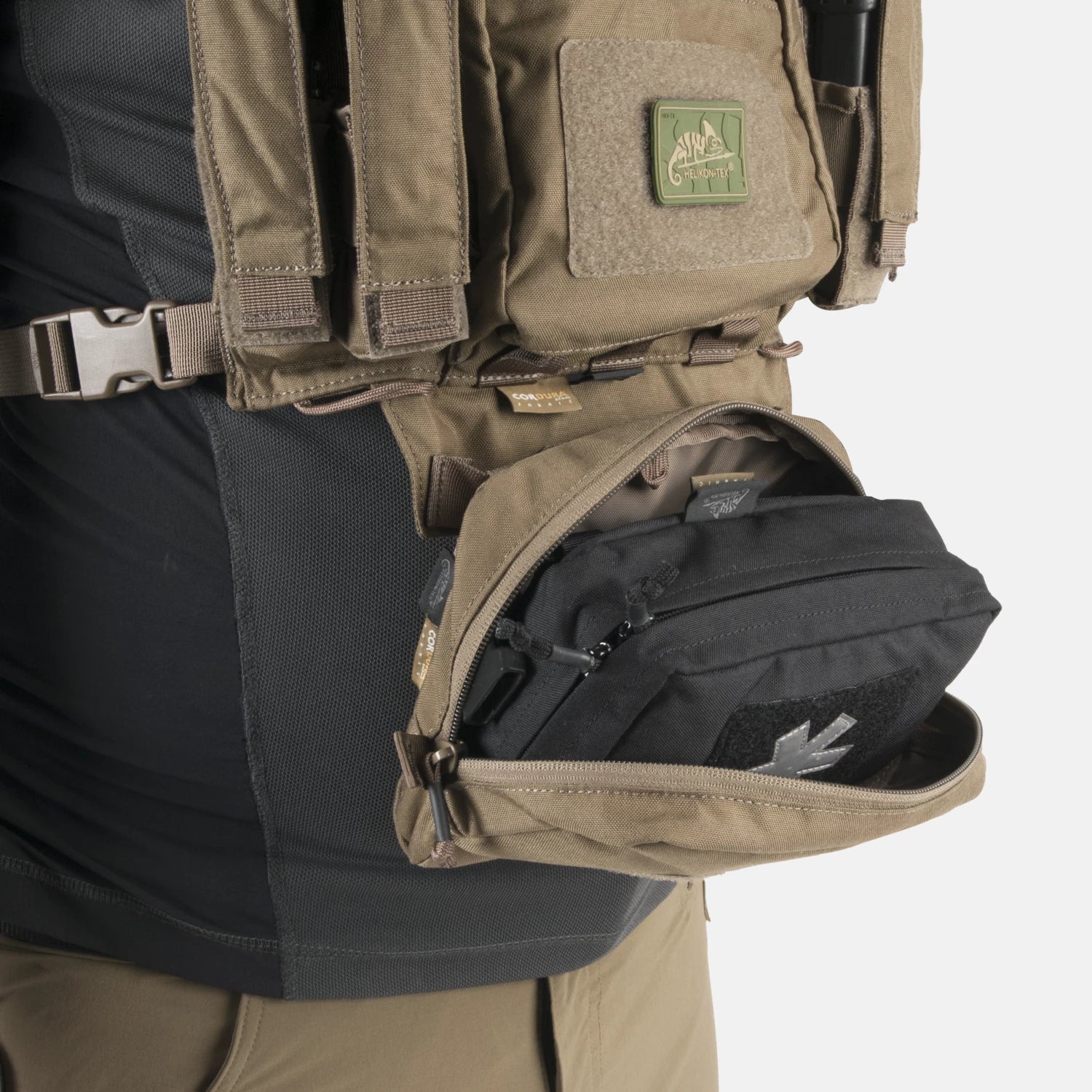 Helikon-Tex Training Mini Rig vesta, olivová – detail 4