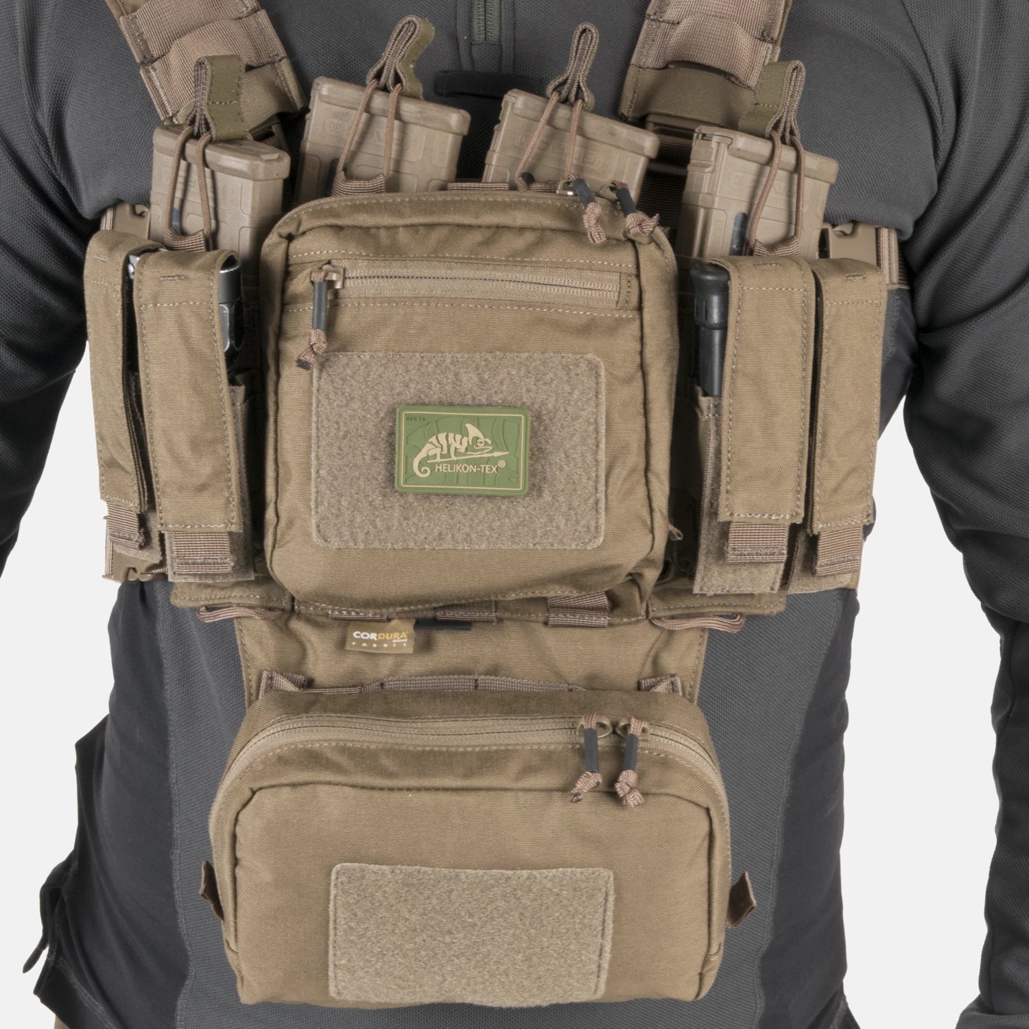 Helikon-Tex TMR vesta taktická, Black / Shadow Grey – detail 8