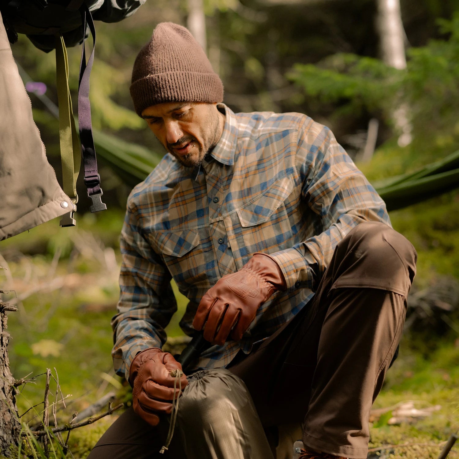 Helikon-Tex Defender Mk2 PILGRIM košeľa, Rust Plaid – v použití 1