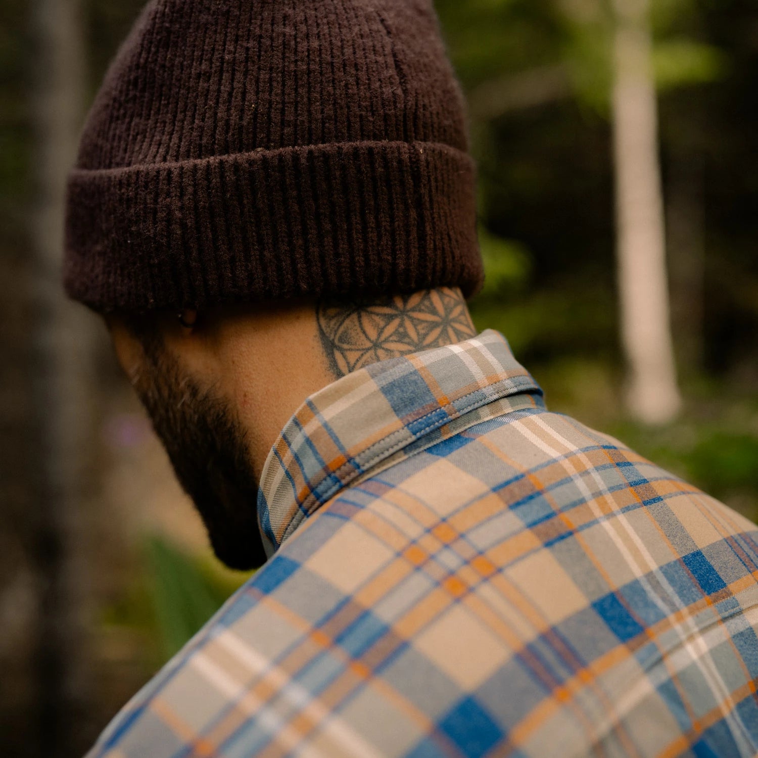 Helikon-Tex Defender Mk2 PILGRIM košeľa, Rust Plaid – v použití 2