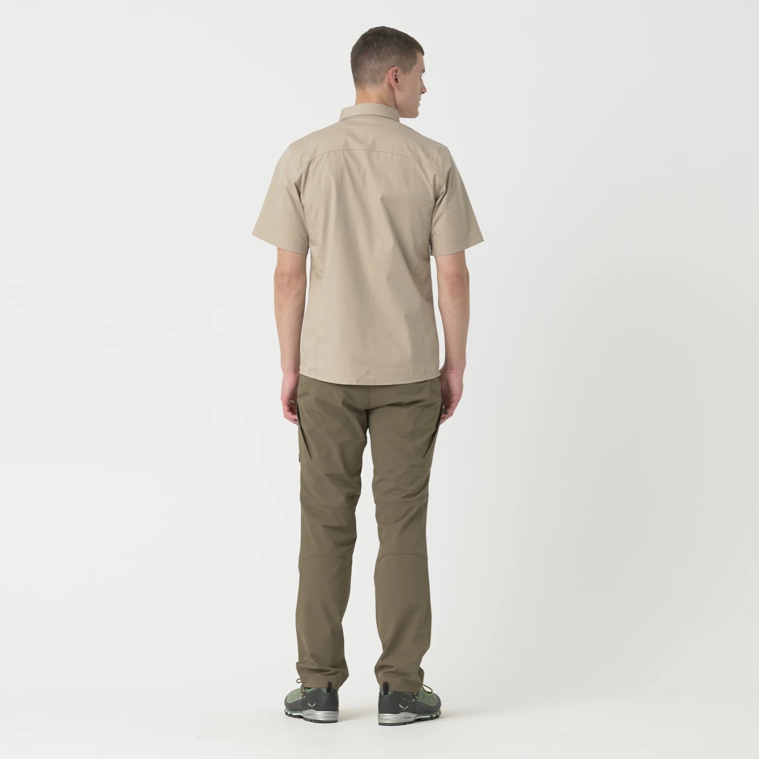Helikon-Tex DEFENDER Mk2 košeľa s krátkym rukávom PolyCotton Ripstop, béžová – detail 5