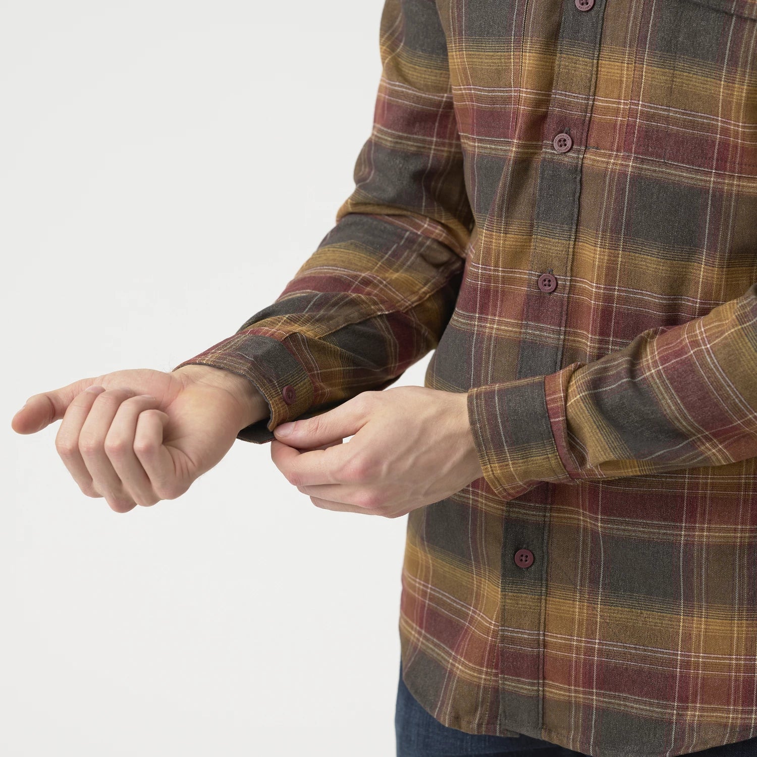 Helikon-Tex GreyMan košeľa Amber Plaid – detail 6