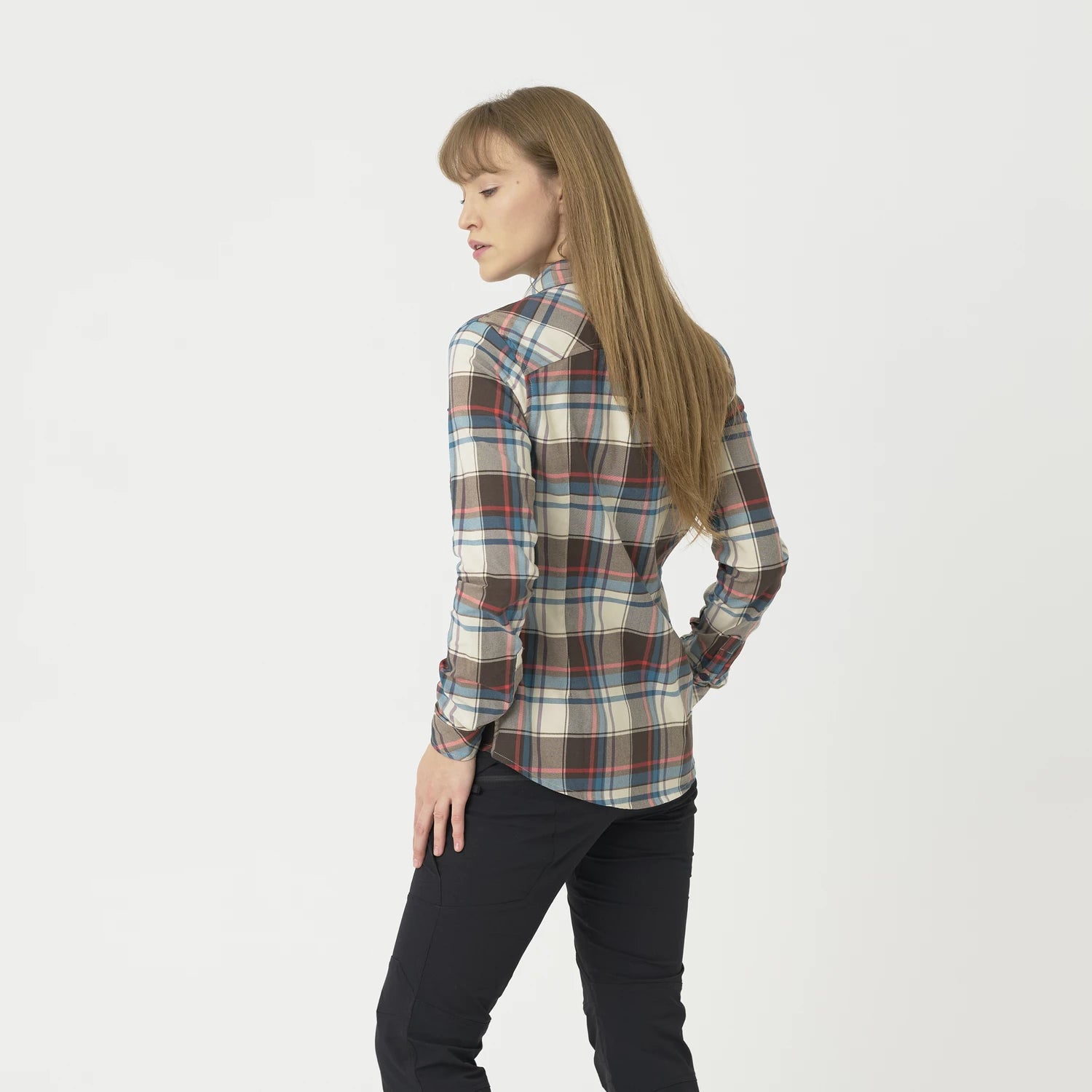 Helikon-Tex Marigold košeľa dámska, Moss Green Checkered – detail 2