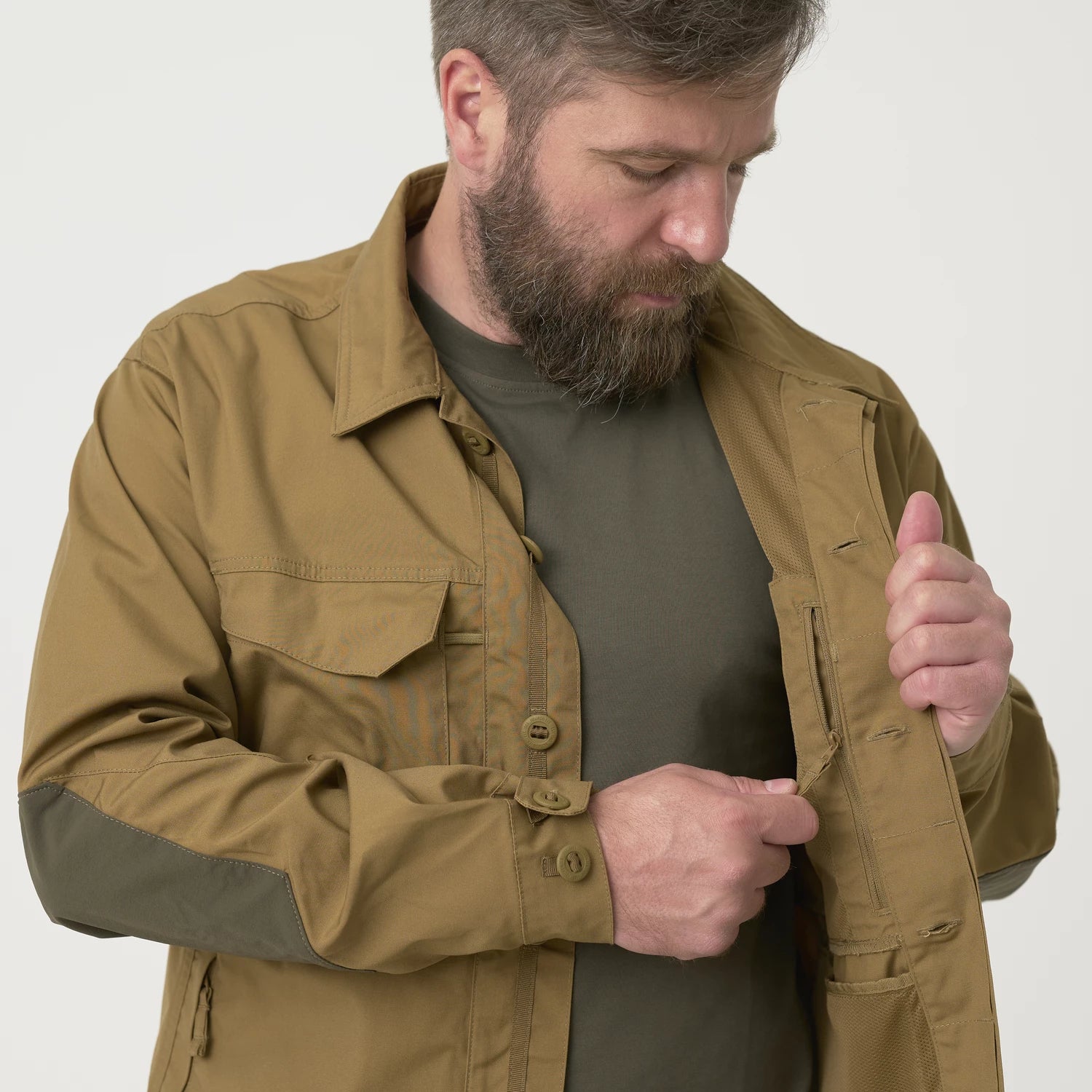 Helikon-Tex WOODSMAN košeľa, čierna – detail 2