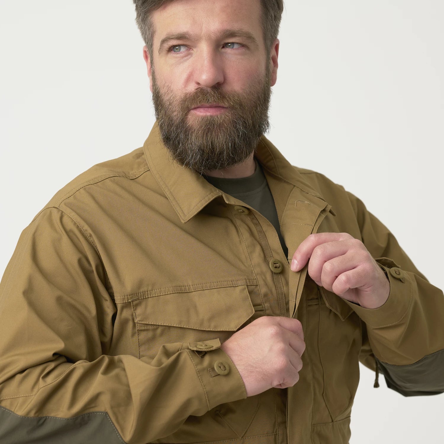 Helikon-Tex WOODSMAN košeľa, čierna – detail 4