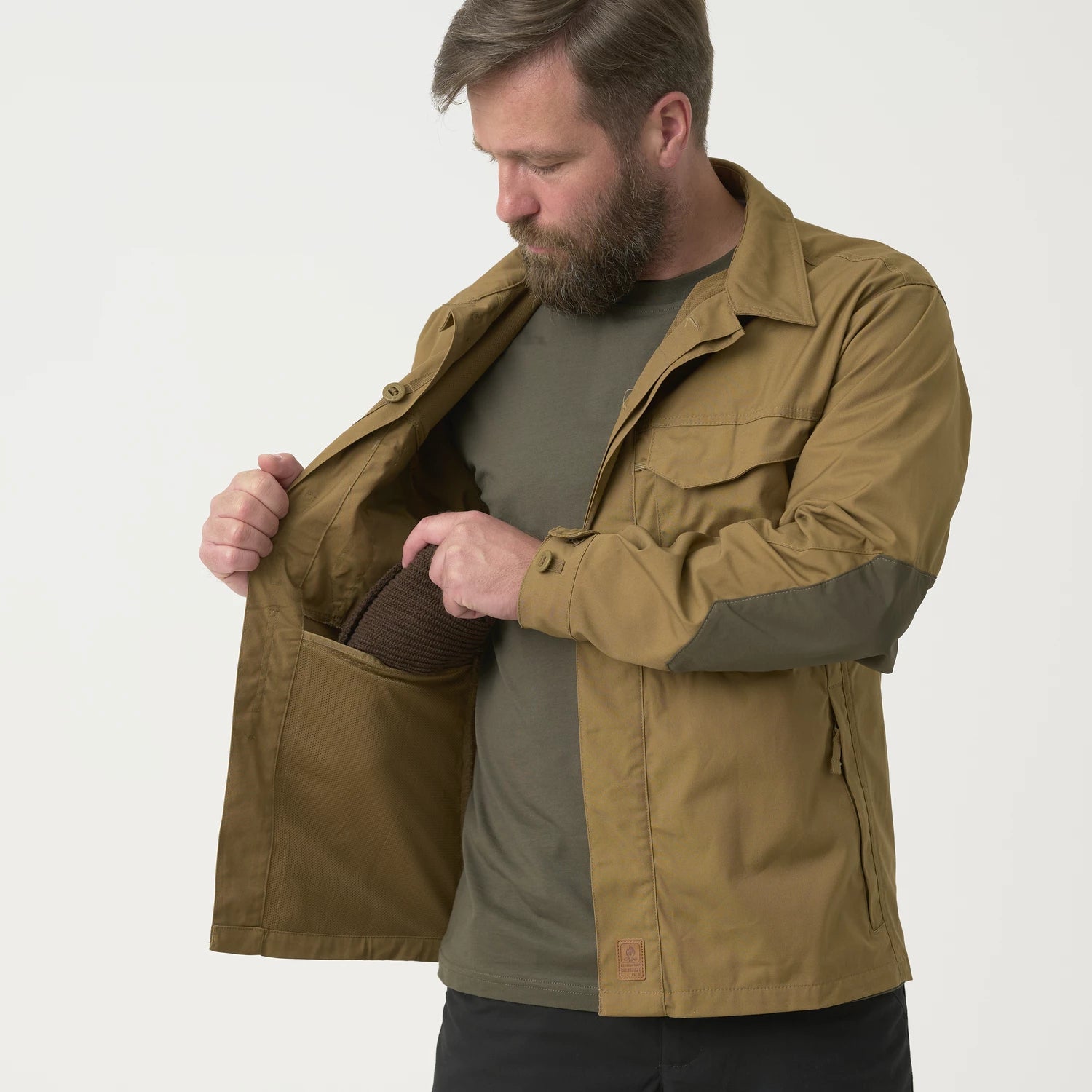 Helikon-Tex WOODSMAN košeľa, čierna – detail 5