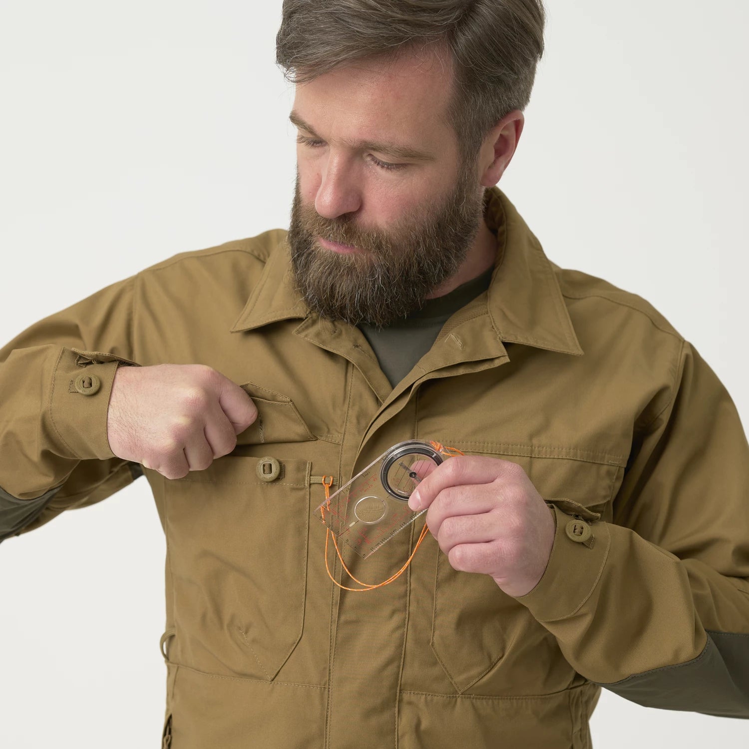 Helikon-Tex WOODSMAN košeľa, čierna – detail 8