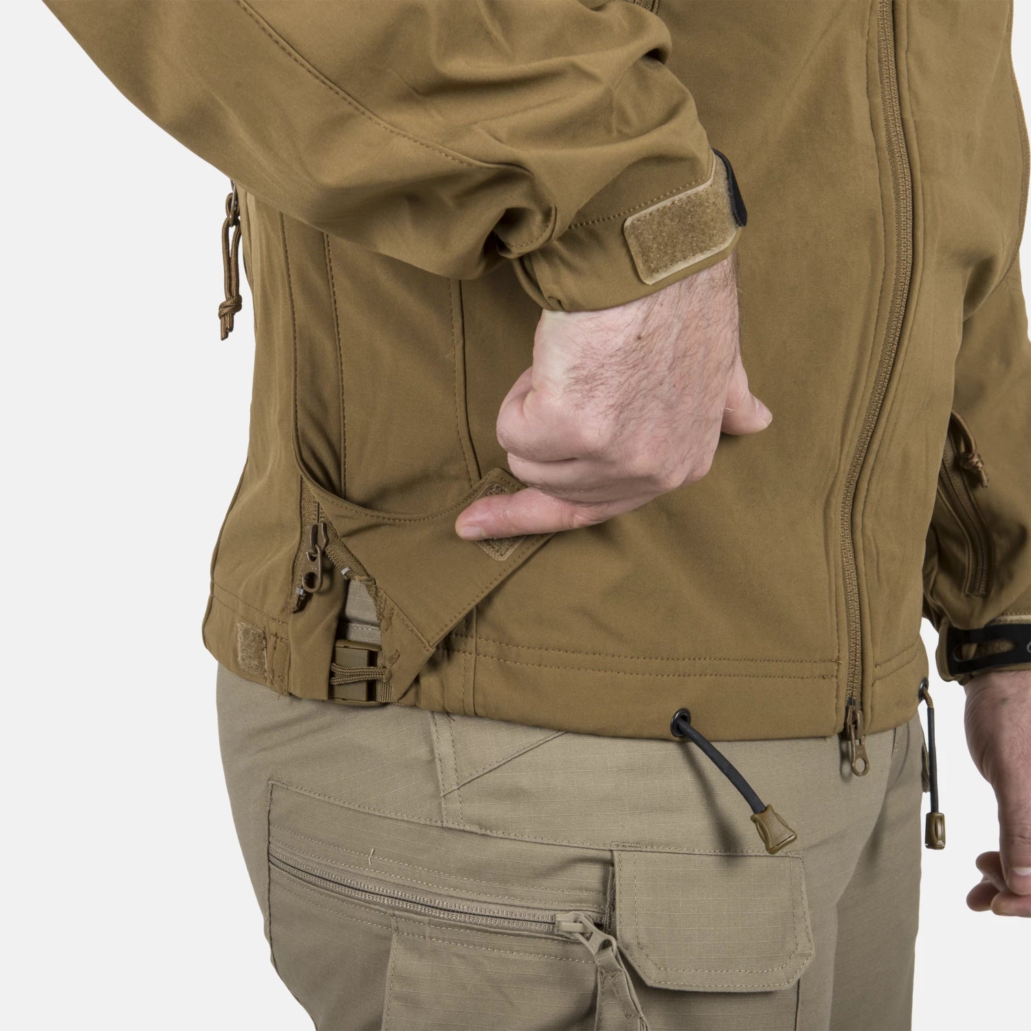 Helikon-Tex COUGAR QSA™ + HID™ Soft Shell bunda, Navy Blue – detail 5
