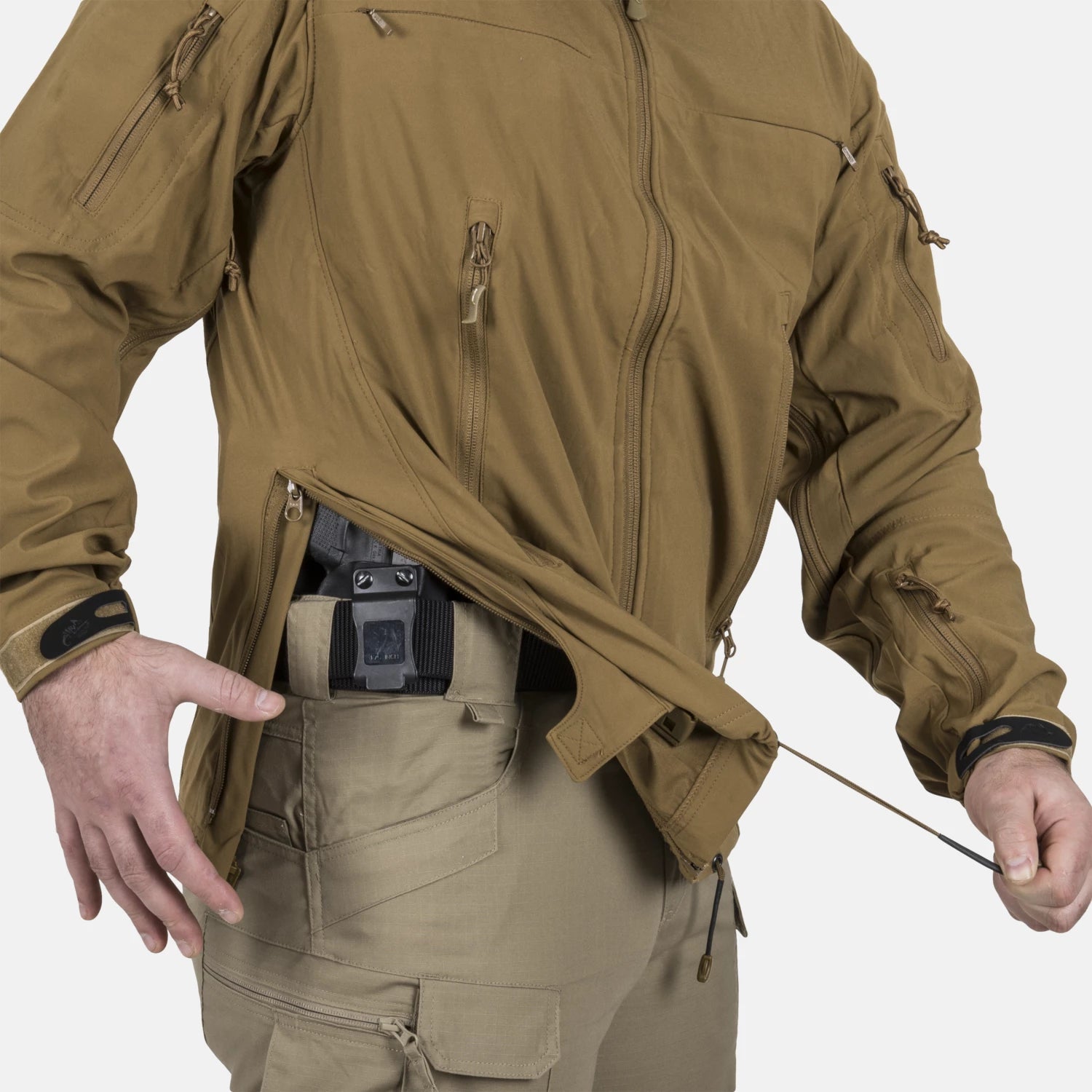 Helikon-Tex COUGAR QSA™ + HID™ Soft Shell bunda, Navy Blue – detail 7