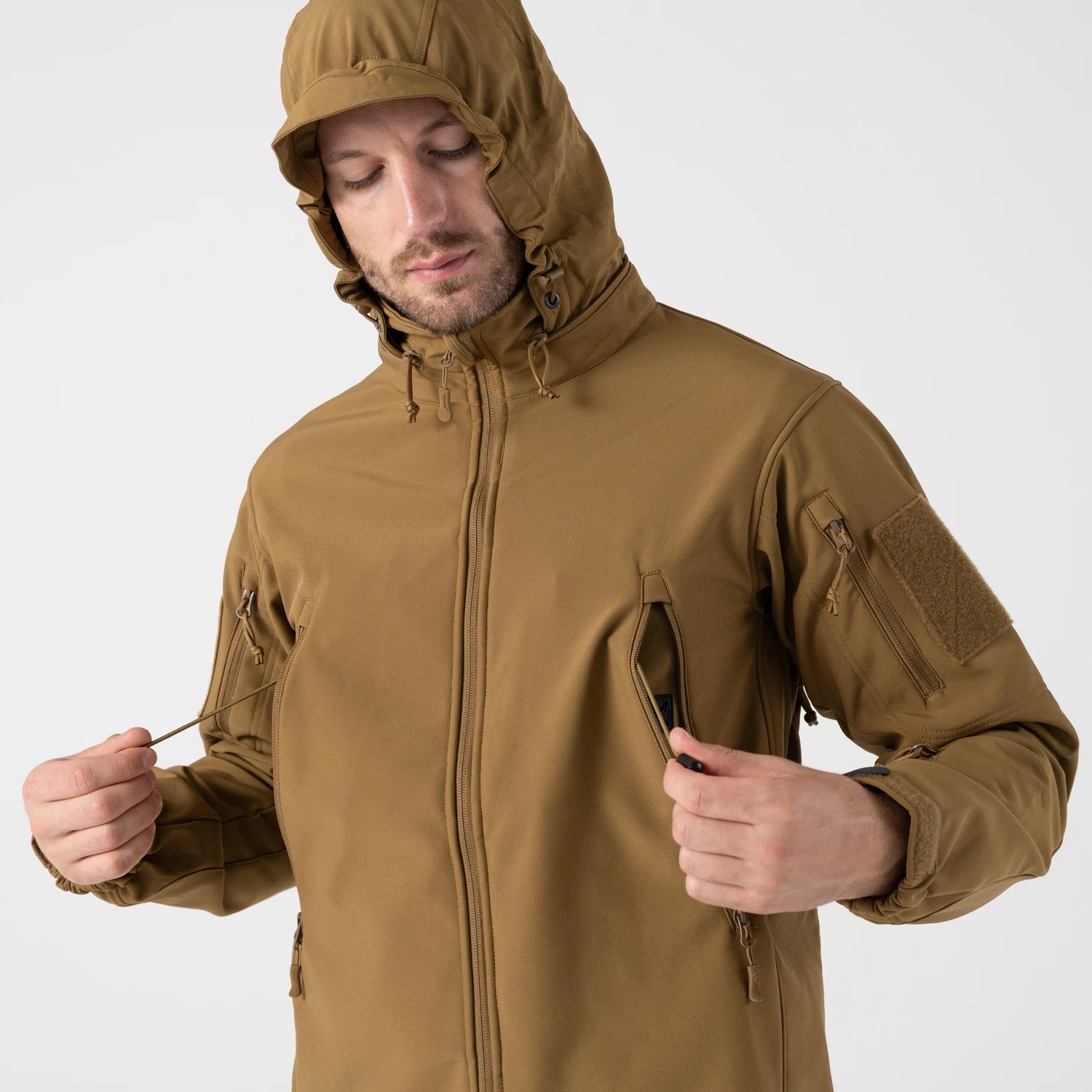 Helikon-Tex GUNFIGHTER Bunda Shark Skin, Ash Grey – detail 8