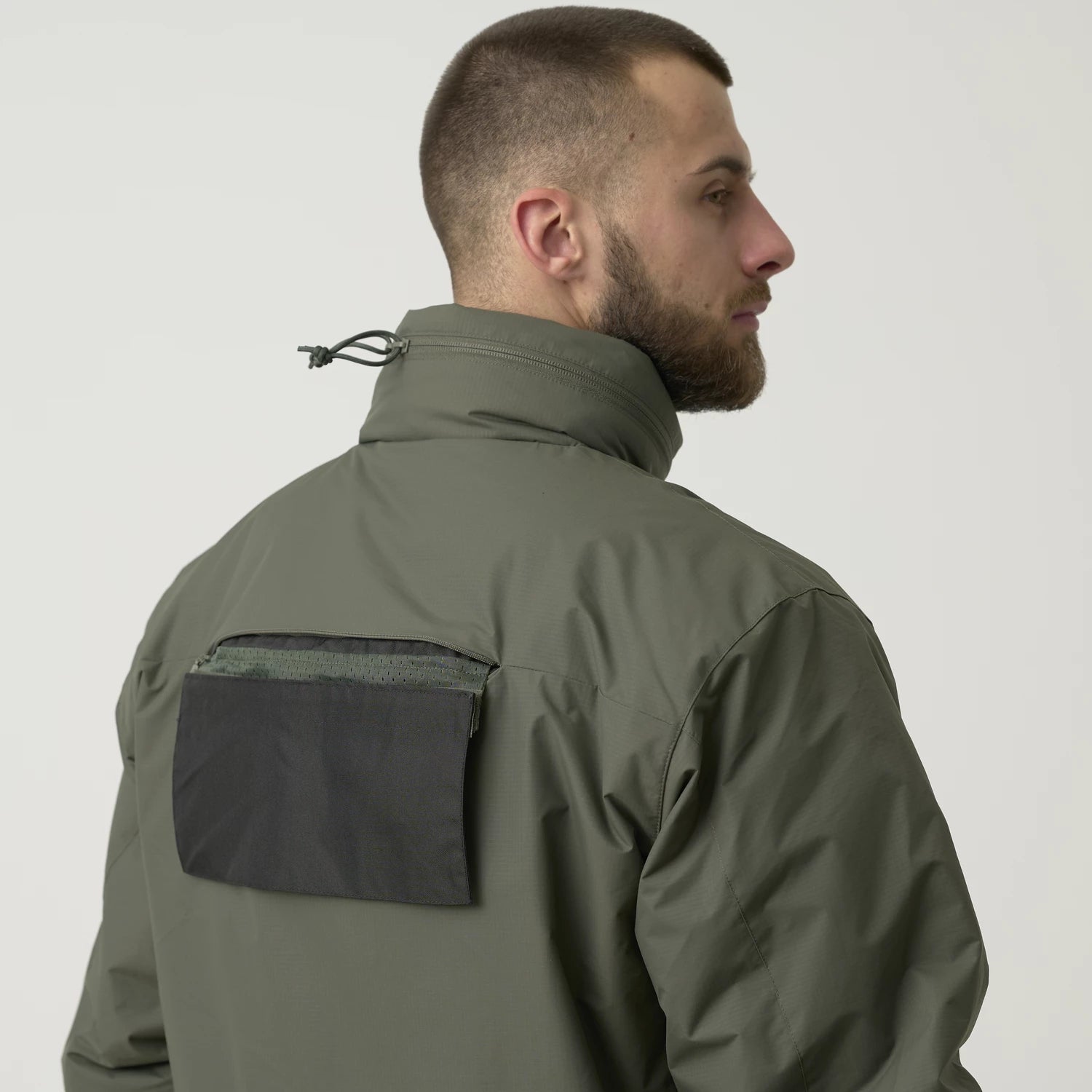Helikon-Tex HUSKY bunda tactical taktická, alpha green – detail 5