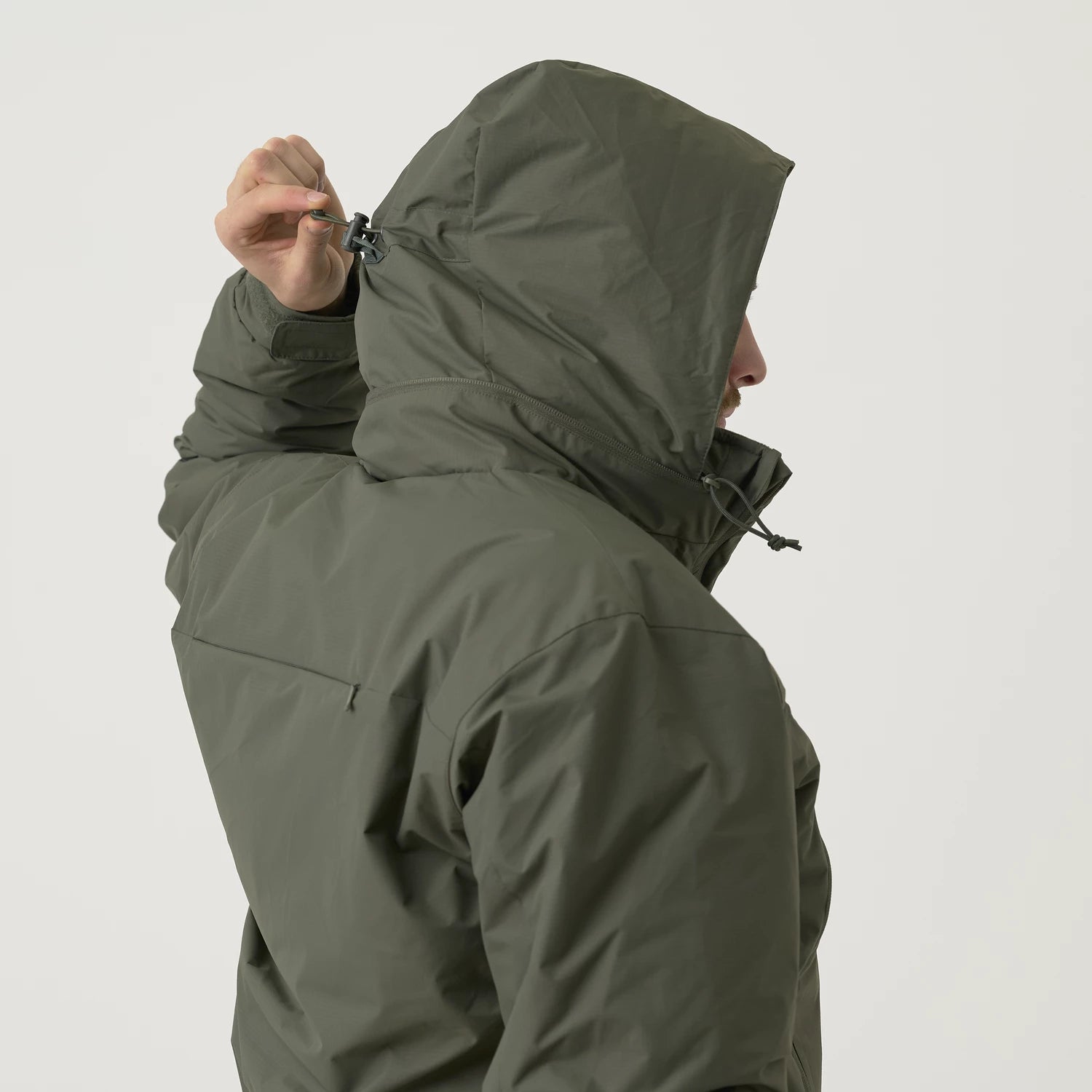 Helikon-Tex HUSKY bunda tactical taktická, alpha green – detail 8