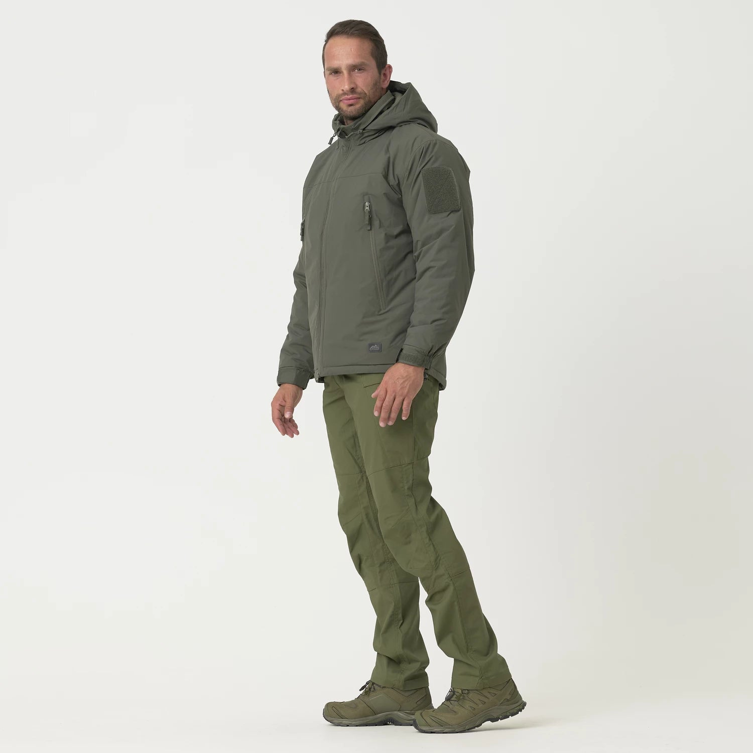 Helikon-Tex LEVEL 7 ľahká zimná bunda Climashield Apex 100g, Coyote – detail 1