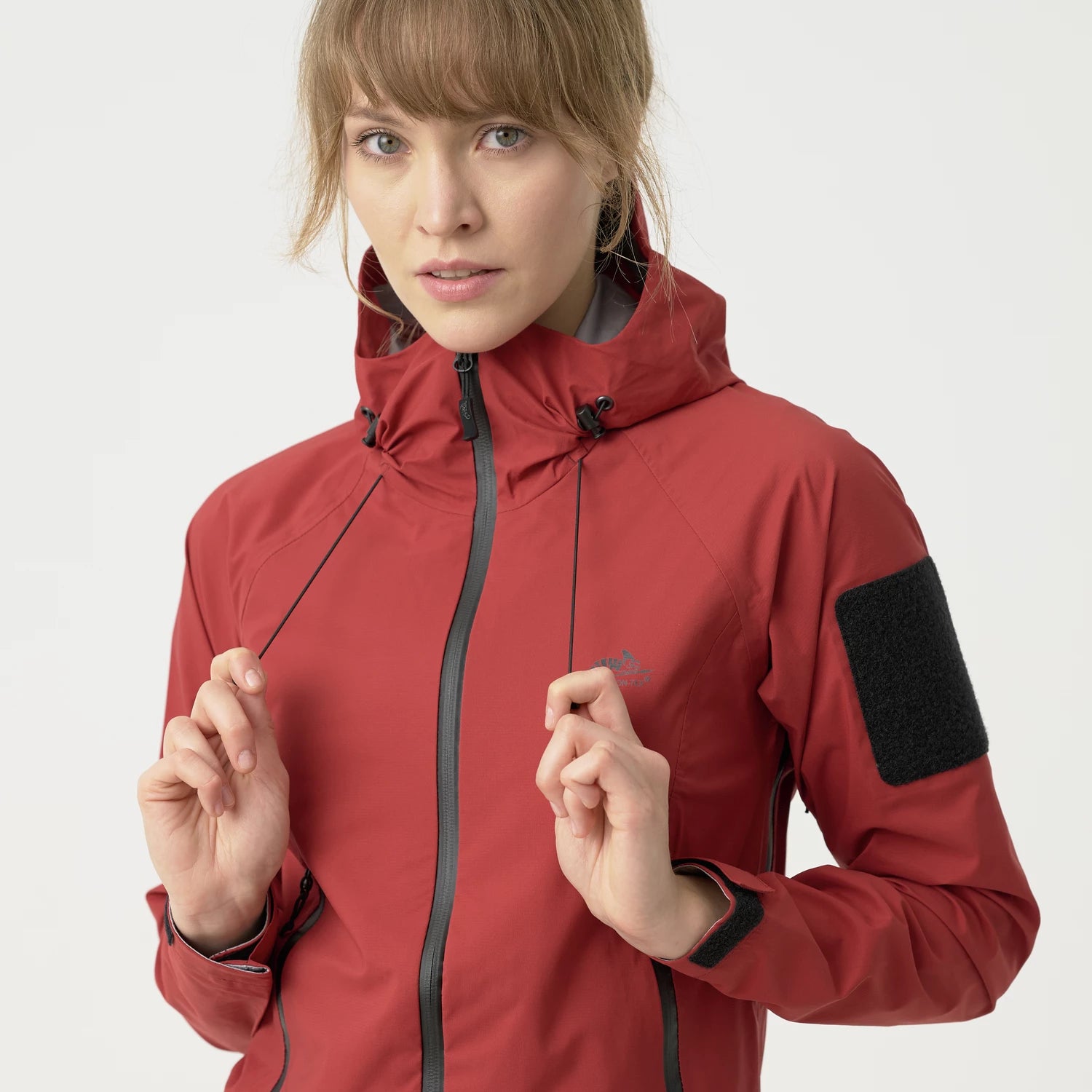 Helikon-Tex SQUALL Hardshell bunda dámska TorrentStretch, Crimson Sky – detail 8