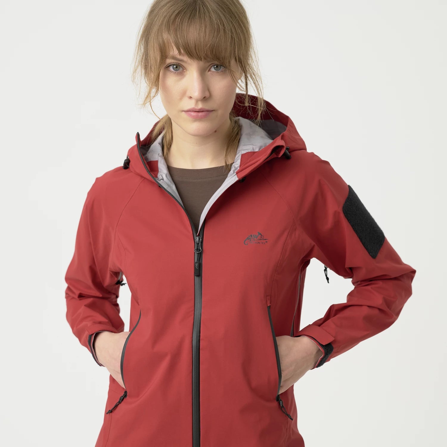 Helikon-Tex SQUALL Hardshell bunda dámska TorrentStretch, Black – detail 13