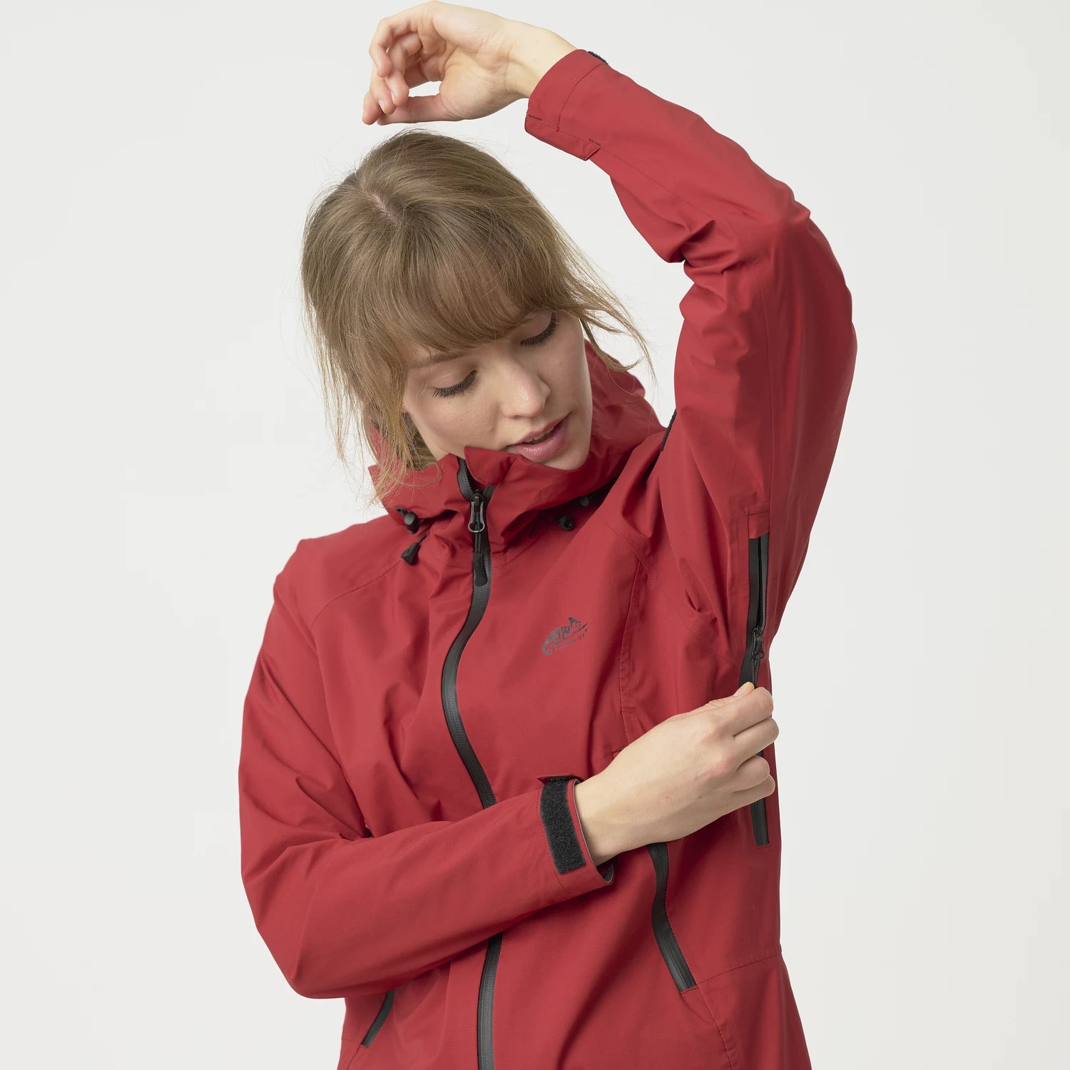 Helikon-Tex SQUALL Hardshell bunda dámska TorrentStretch, Crimson Sky – detail 18