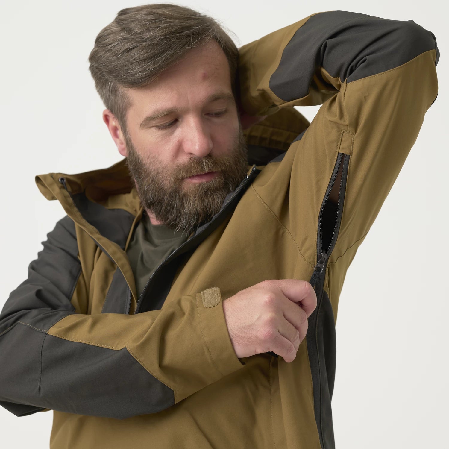 Helikon-Tex WOODSMAN Anorak bunda, Coyote – detail 4