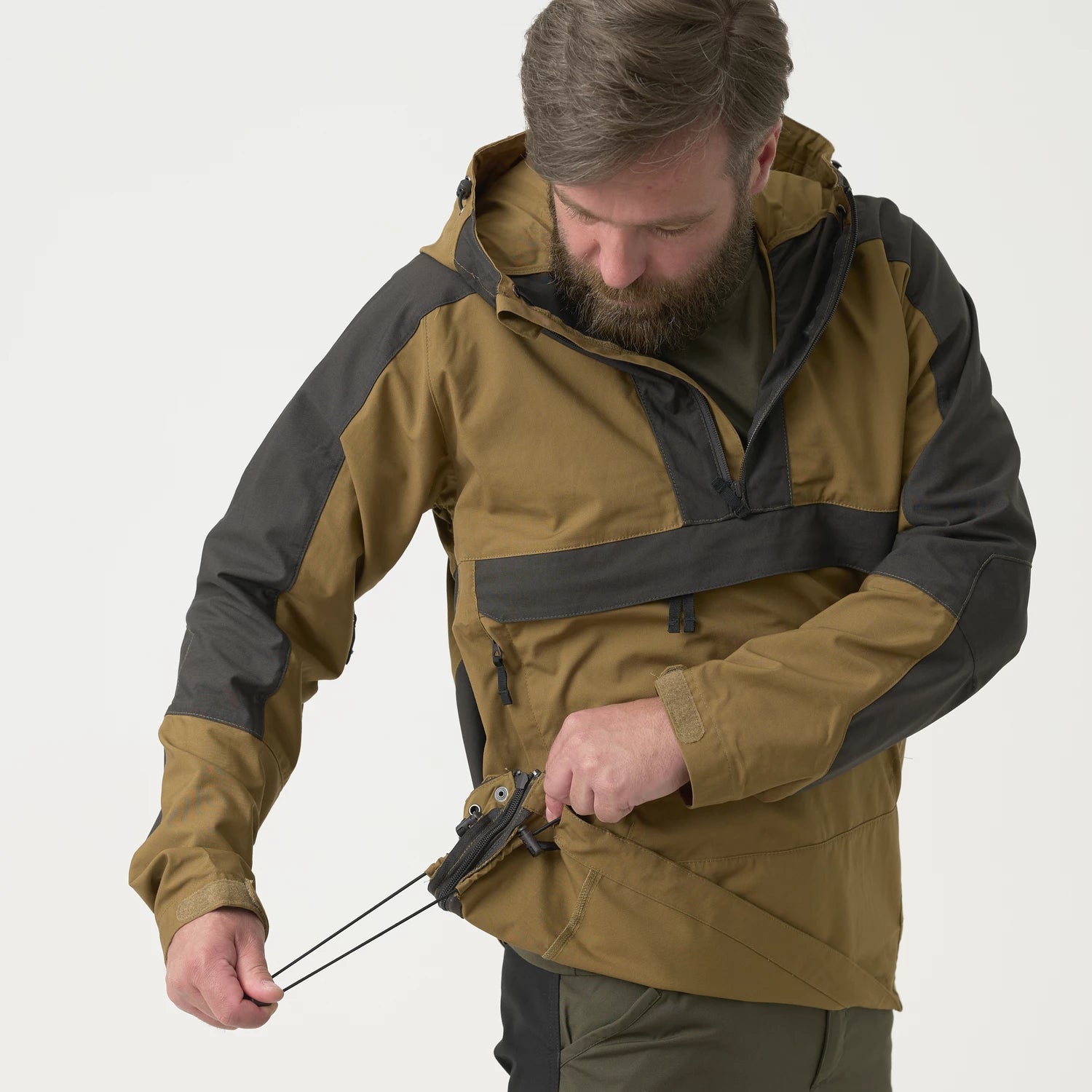Helikon-Tex WOODSMAN Anorak bunda, Taiga green – detail 7