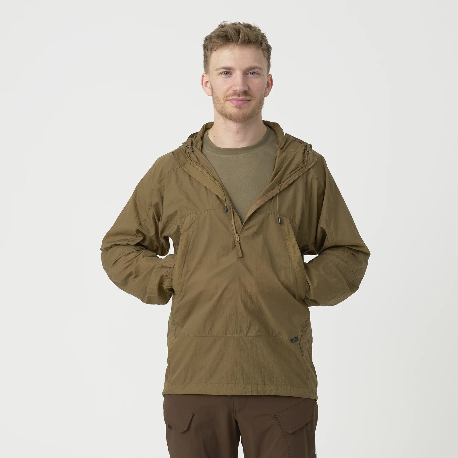 Helikon-Tex WINDRUNNER vetrovka WindPack Nylon, Taiga Green – detail 2