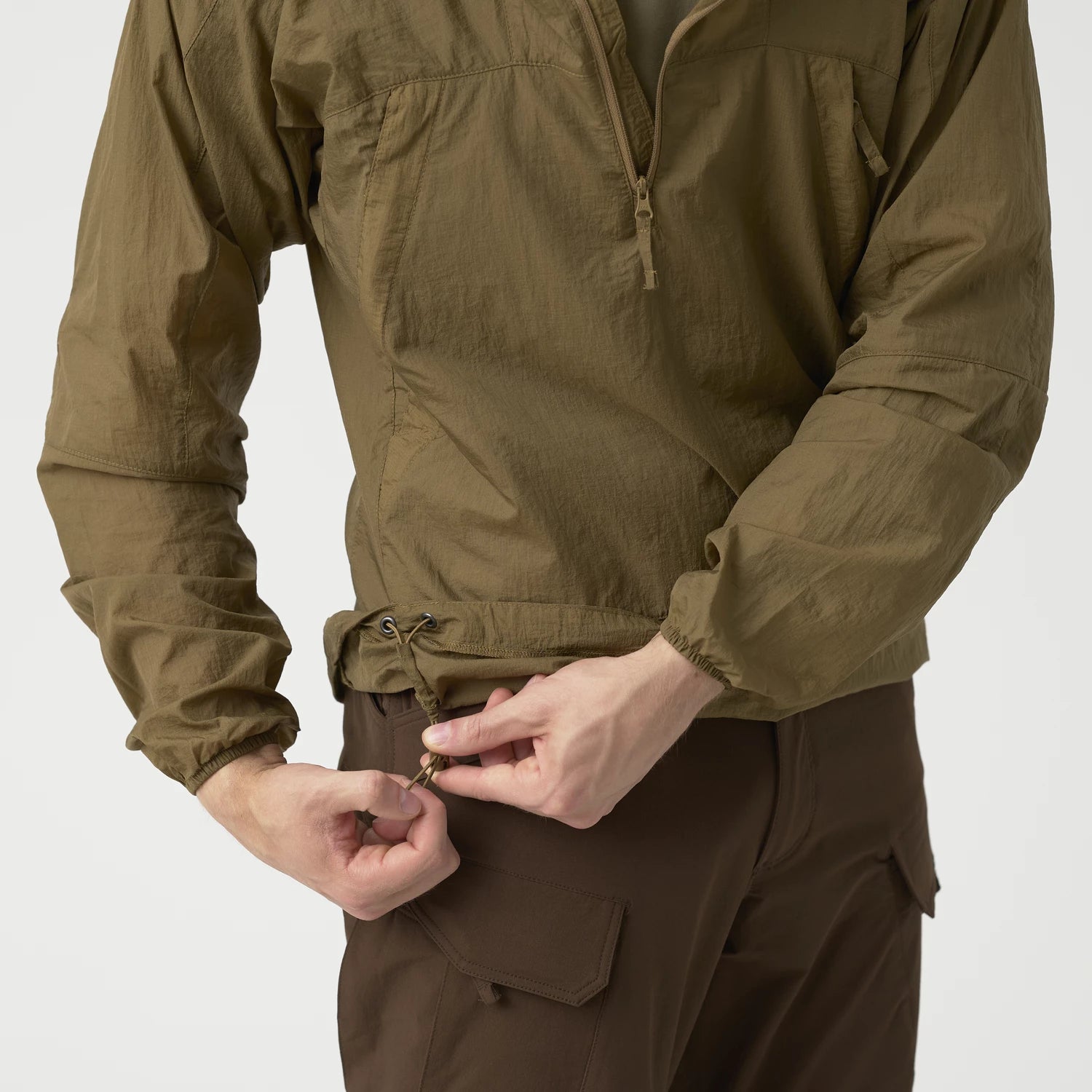 Helikon-Tex WINDRUNNER vetrovka WindPack Nylon, Taiga Green – detail 5