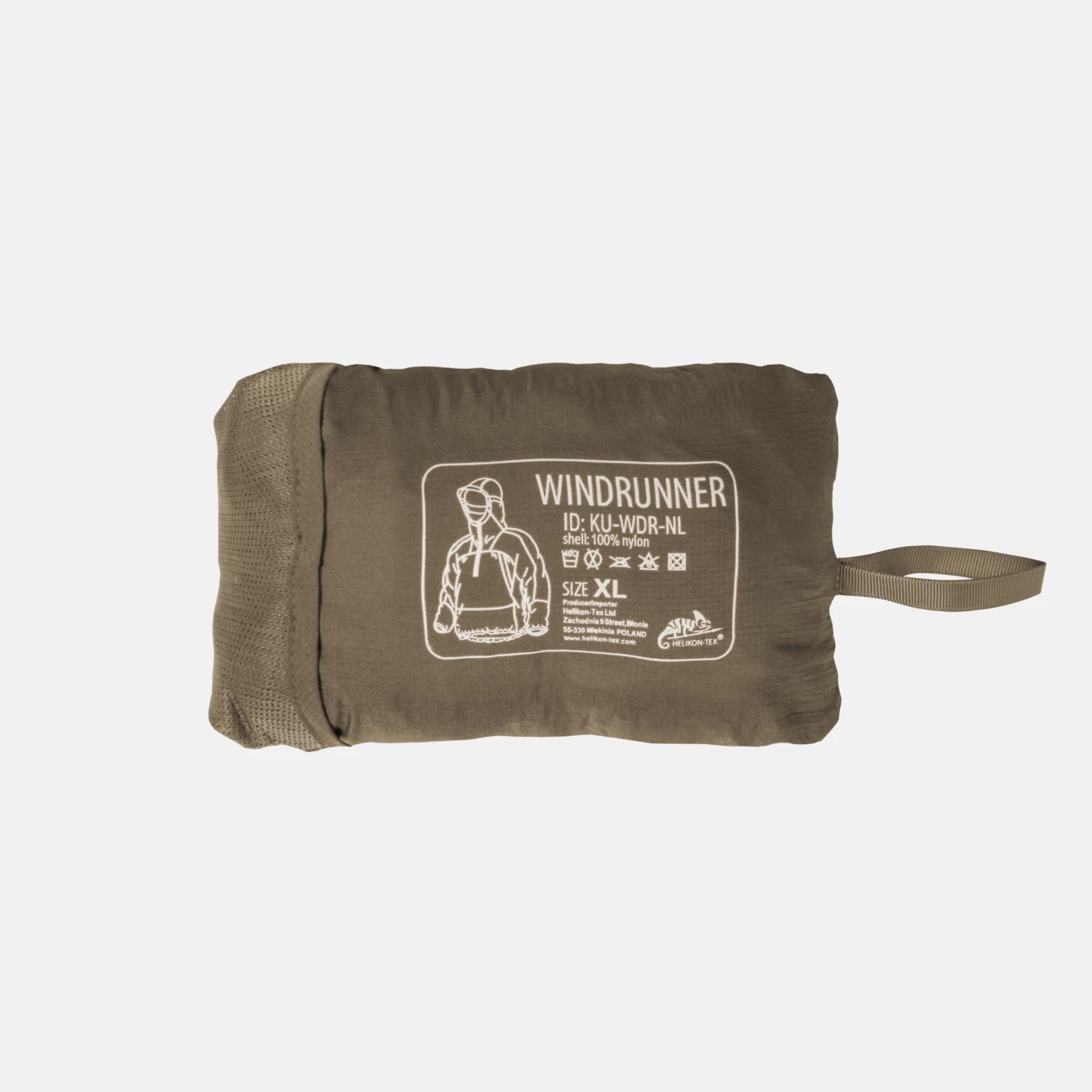 Helikon-Tex WINDRUNNER vetrovka WindPack Nylon, Taiga Green – detail 7