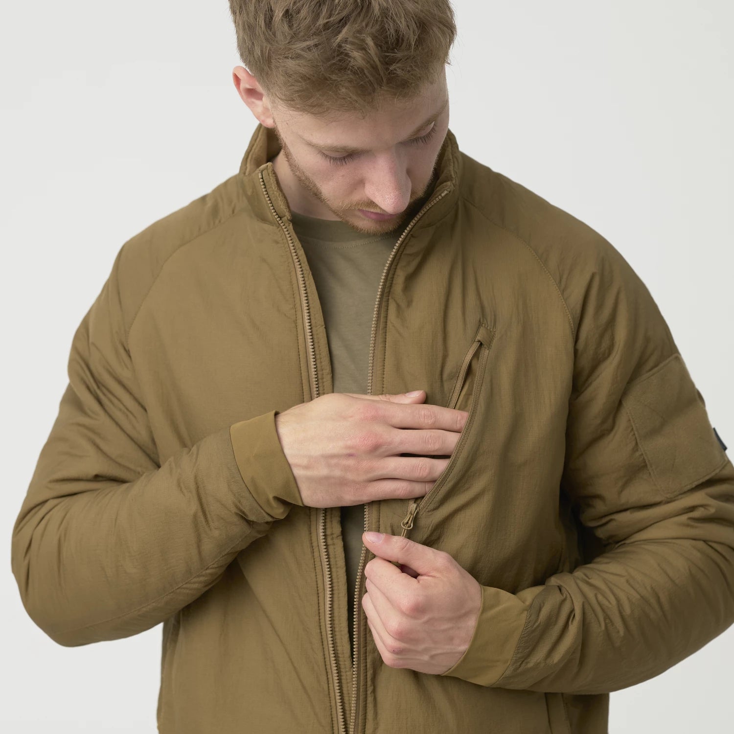 Helikon-Tex WOLFHOUND bunda, US Woodland – detail 2