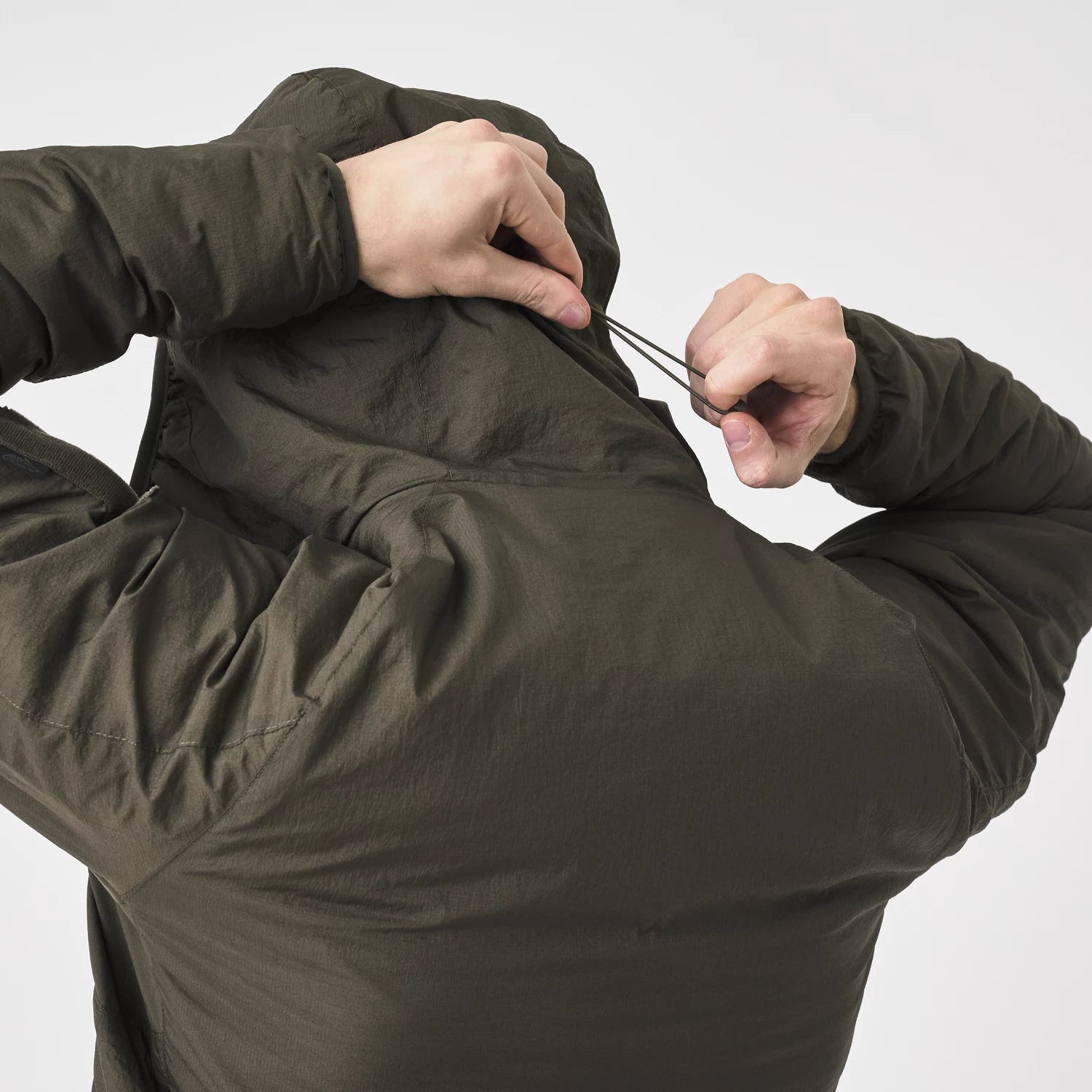 Helikon-Tex WOLFHOUND bunda s kapucňou Climashield Apex, Coyote – detail 2