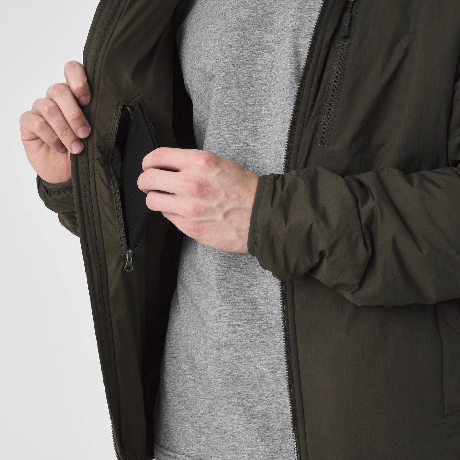 Helikon-Tex Wolfhound bunda Climashield®, čierna – detail 5